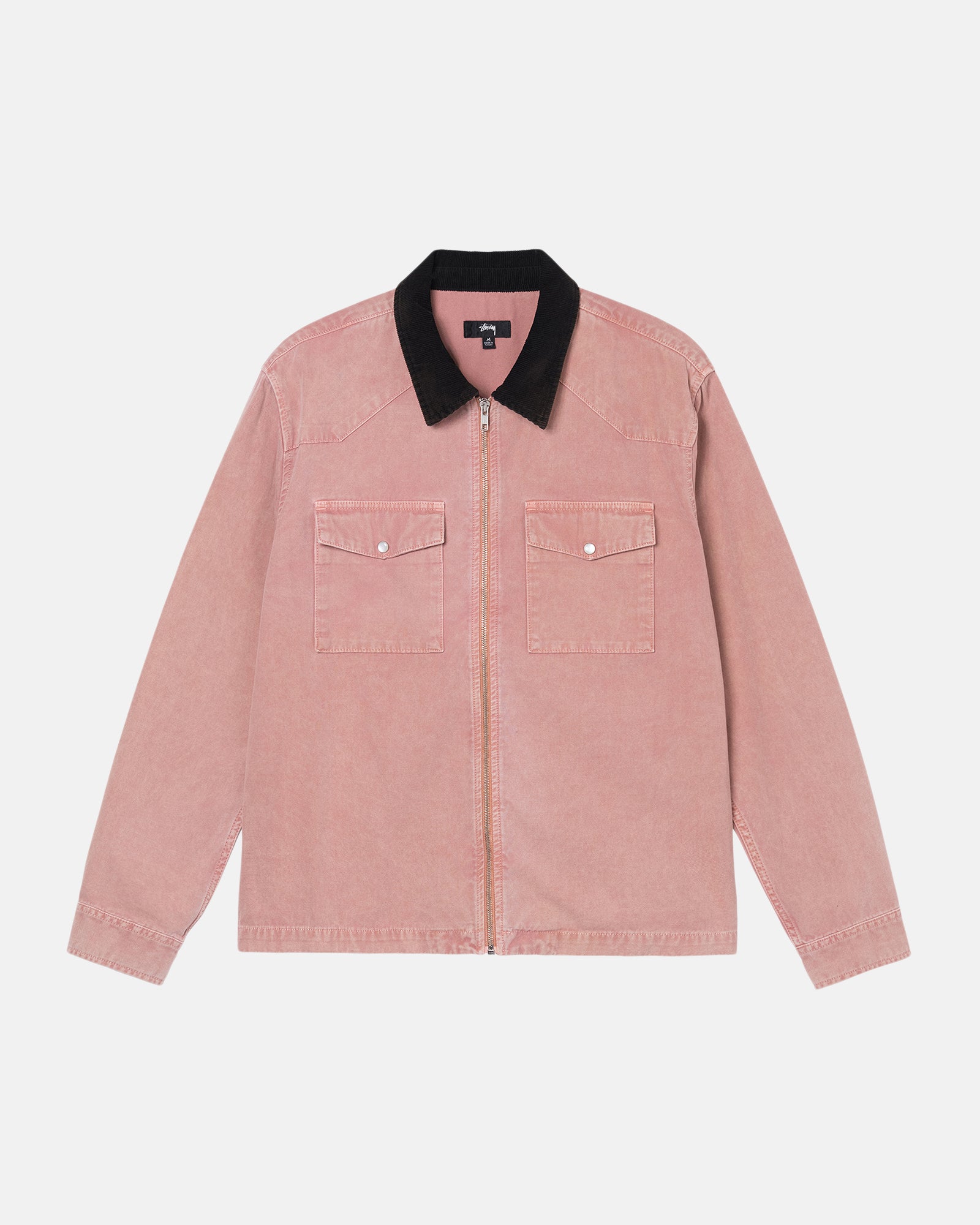 WASHED CANVAS WORK SHIRT