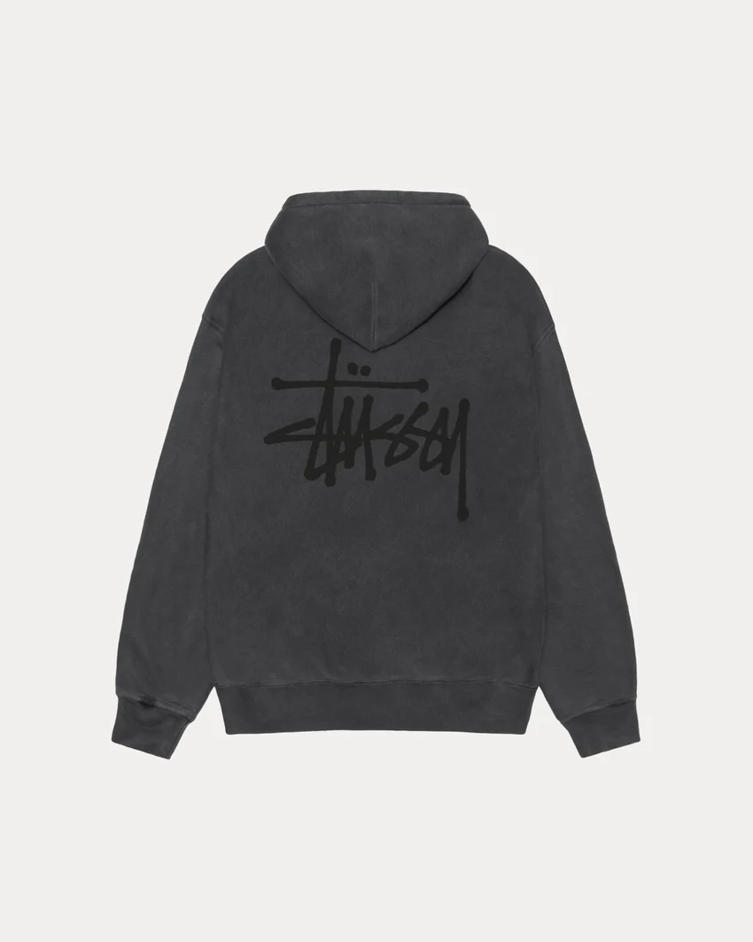 BASIC STÜSSY HOODIE PIGMENT DYED