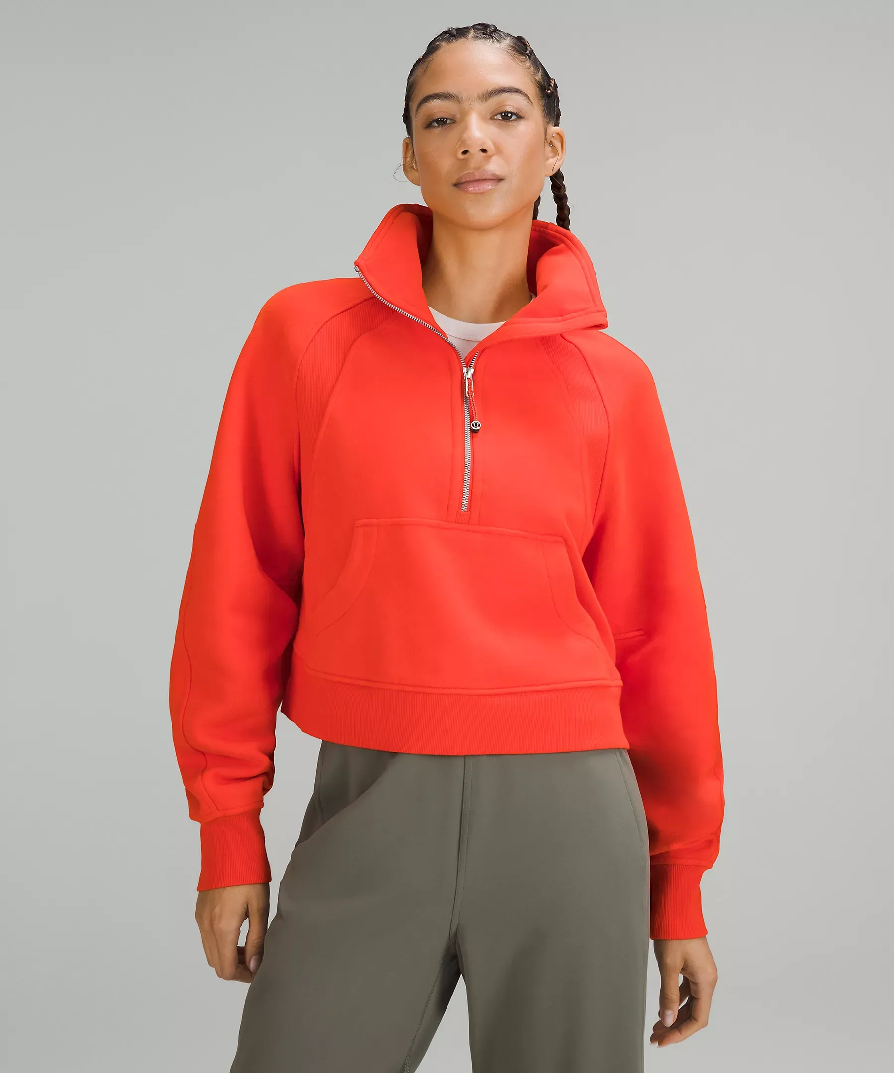 lululemon Scuba Oversized Funnel Neck Half Zip
