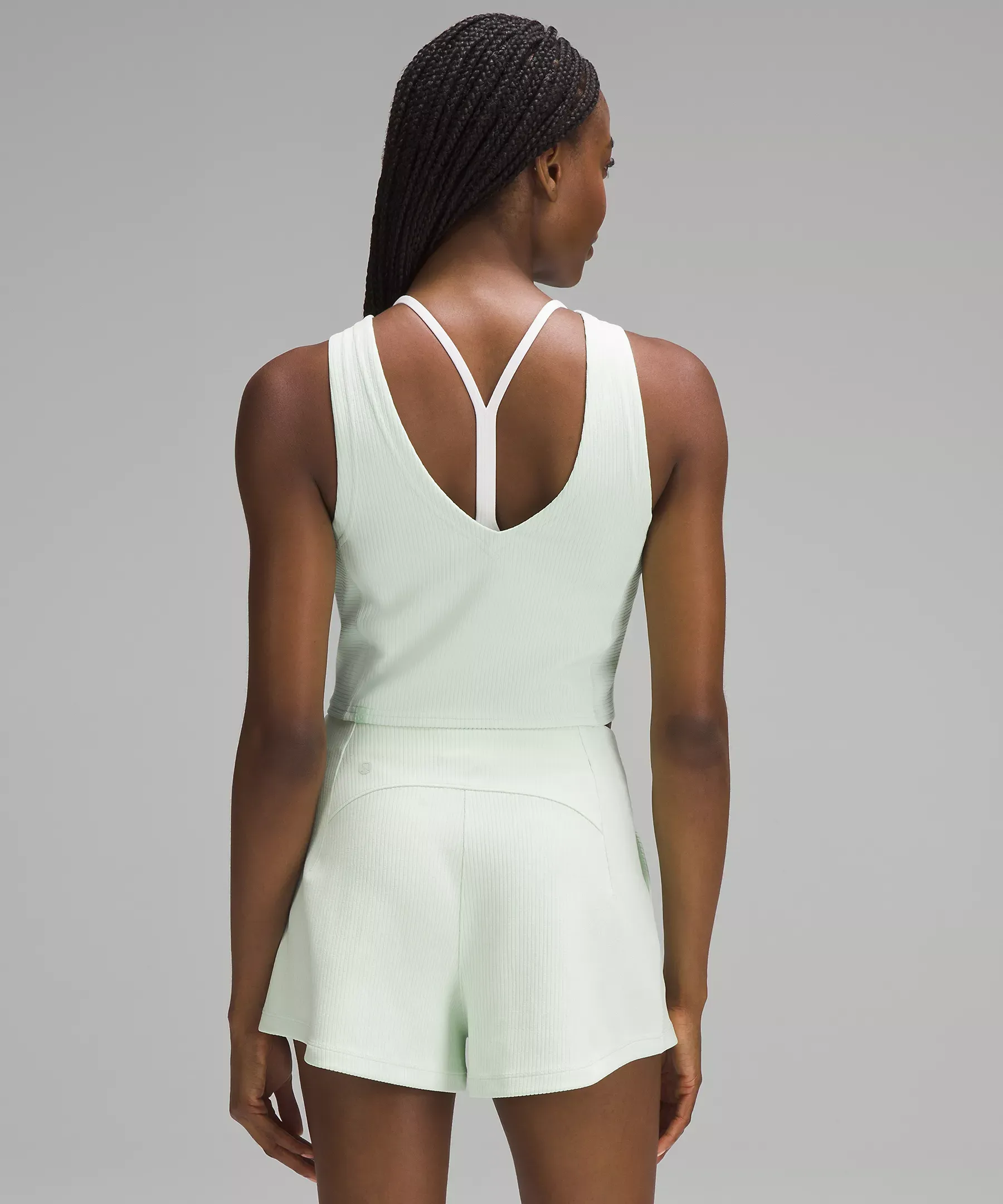 lululemon Ribbed Softstreme Cropped Tank Top