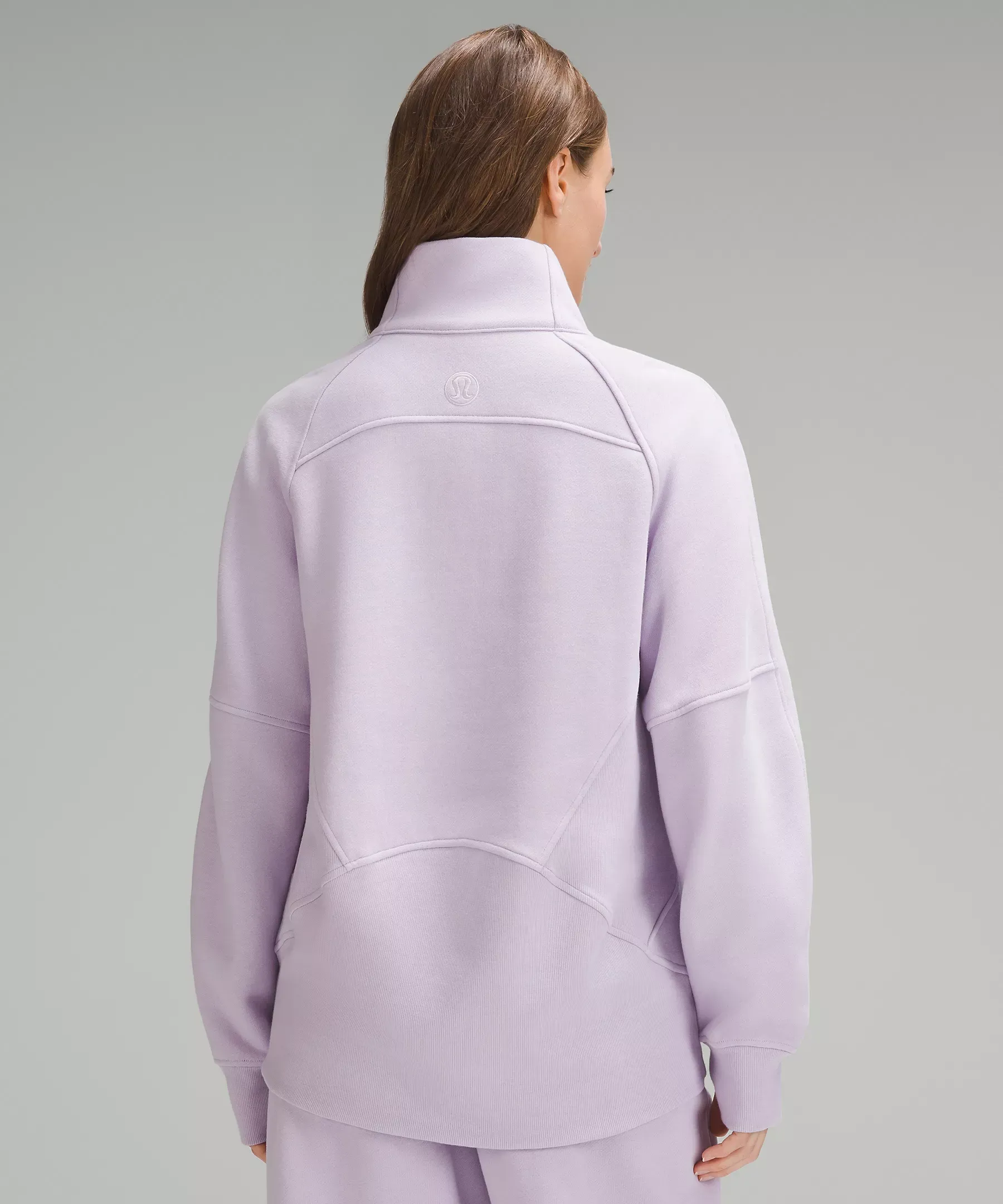 lululemon Scuba Oversized Funnel-Neck Half Zip Long