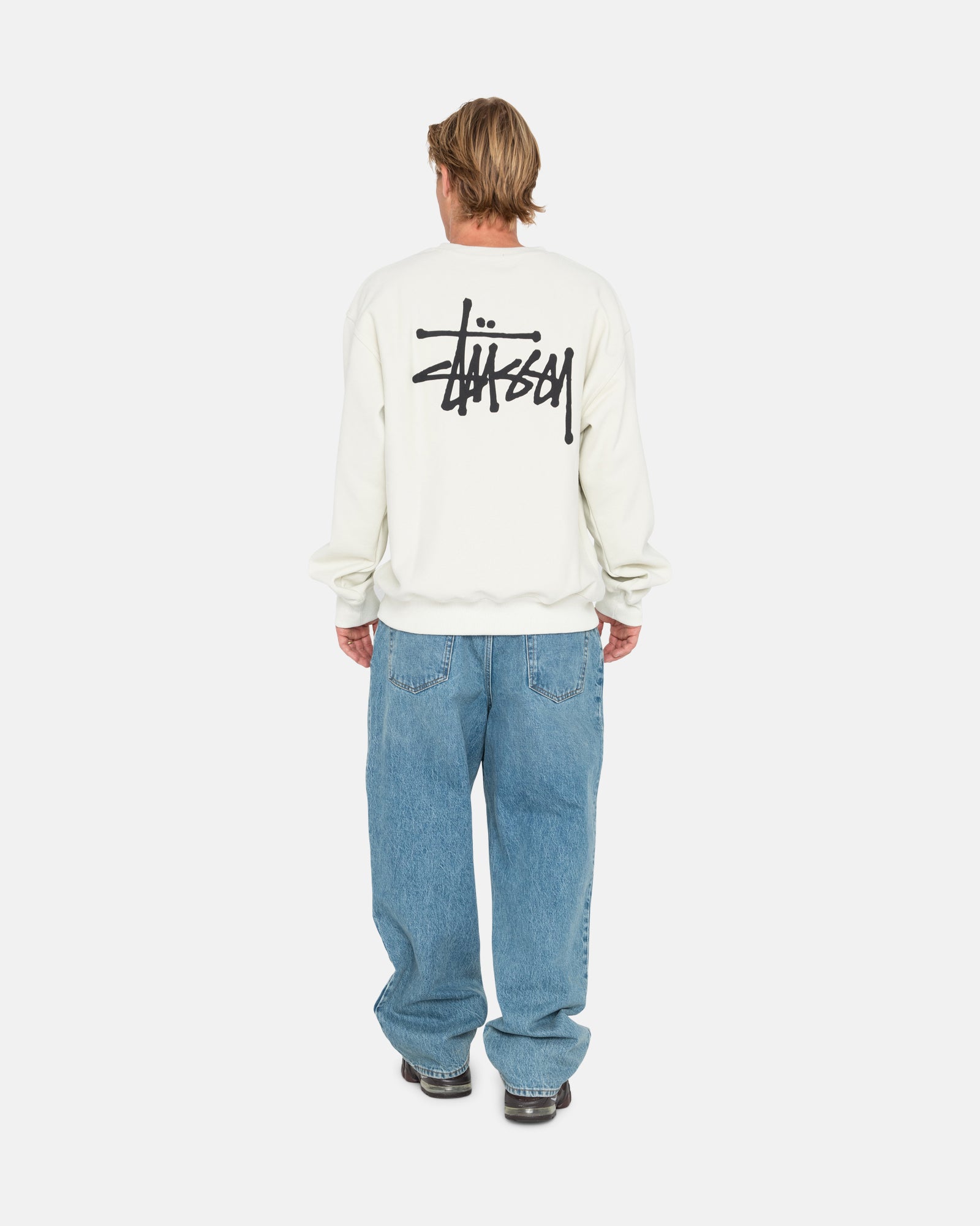 BASIC STüSSY PIGMENT DYED CREW