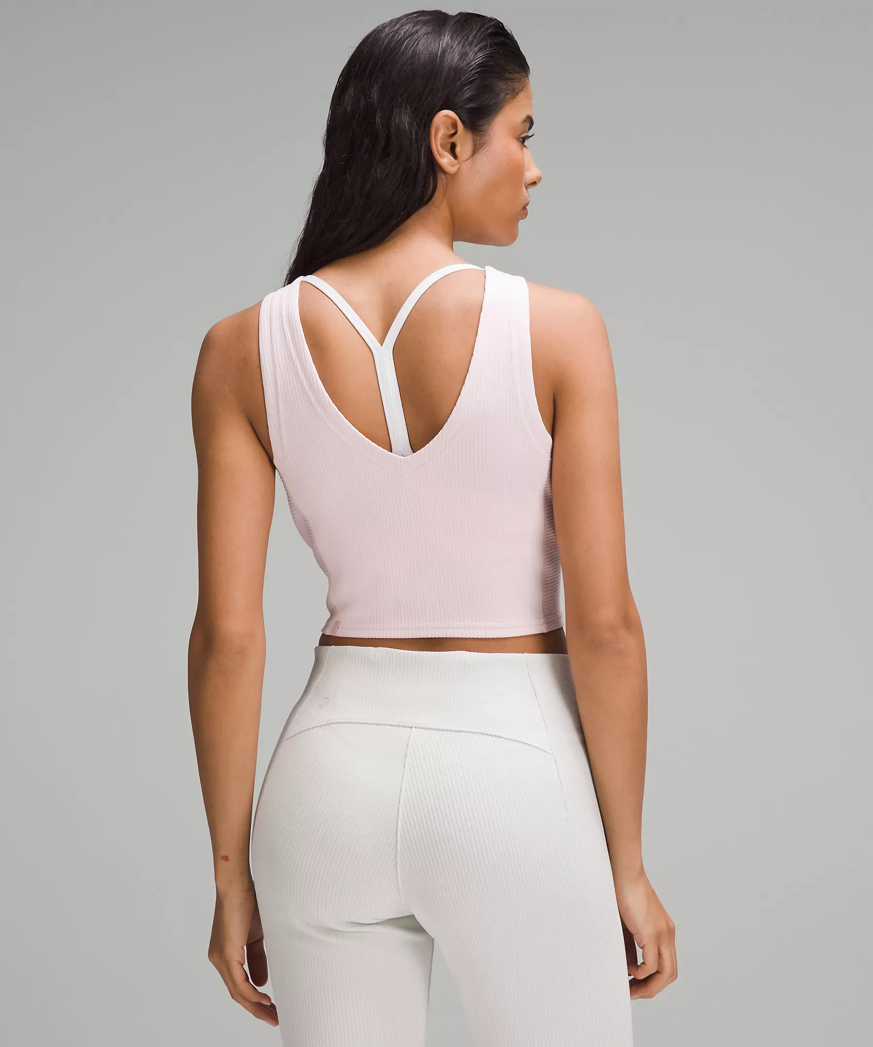 lululemon Ribbed Softstreme Cropped Tank Top