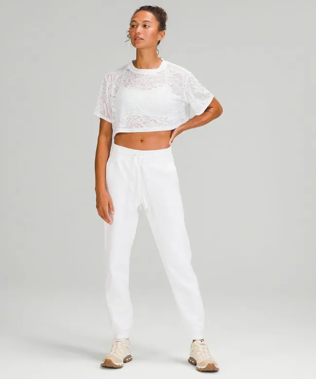 lululemon All Yours Cropped T-Shirt Veil