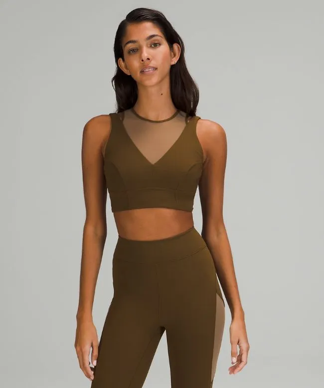 lululemon   lab Mesh High-Neck Bra