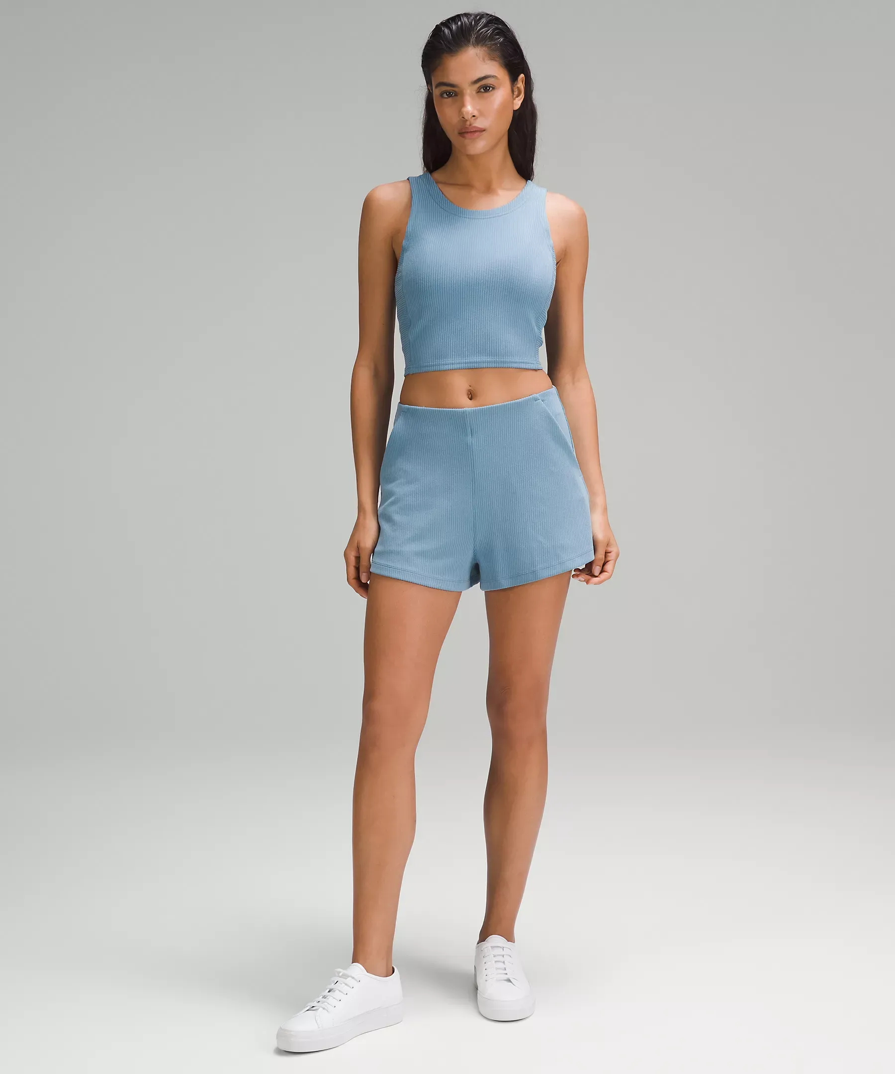 lululemon Ribbed Softstreme Cropped Tank Top