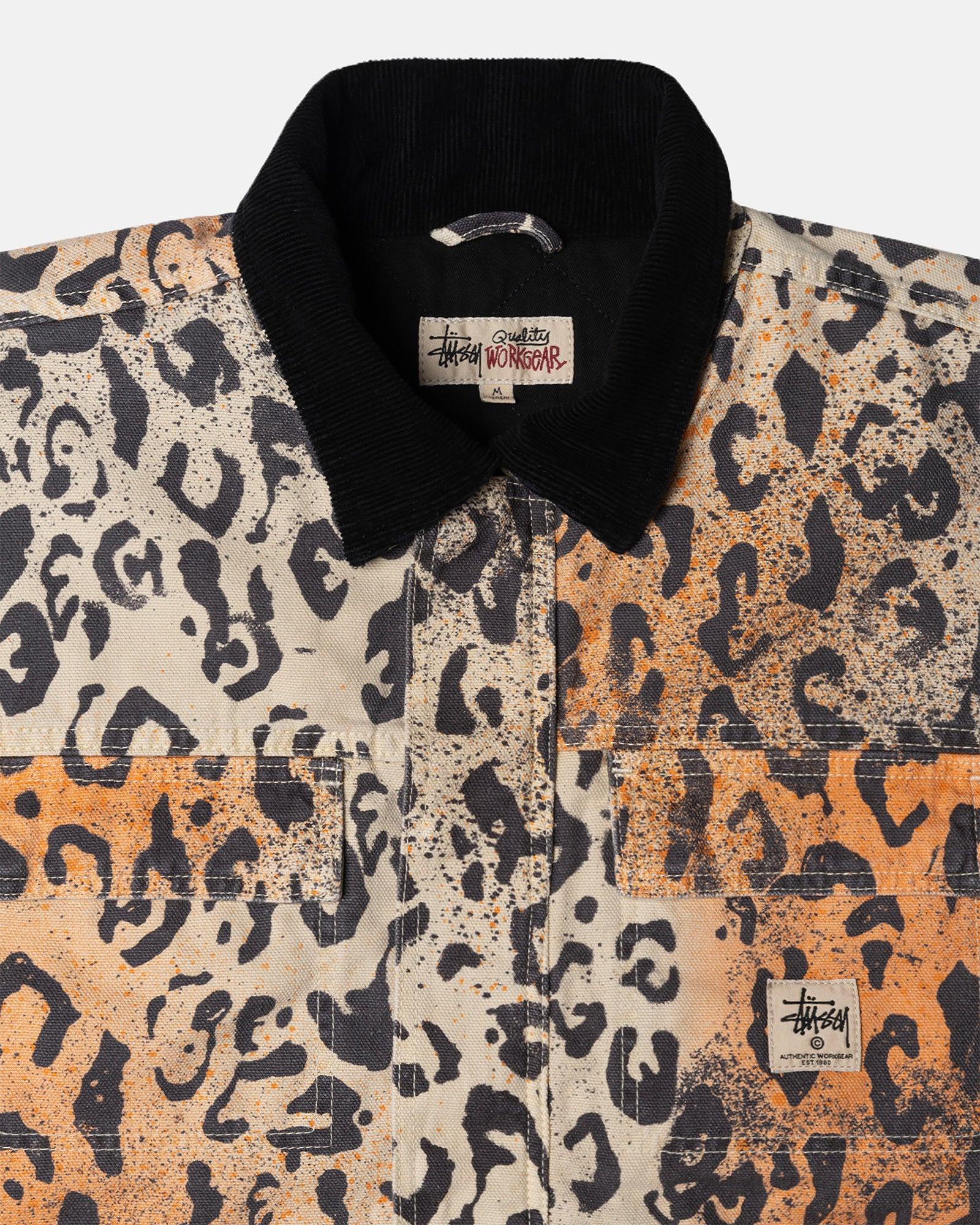 WASHED CANVAS SHOP JACKET