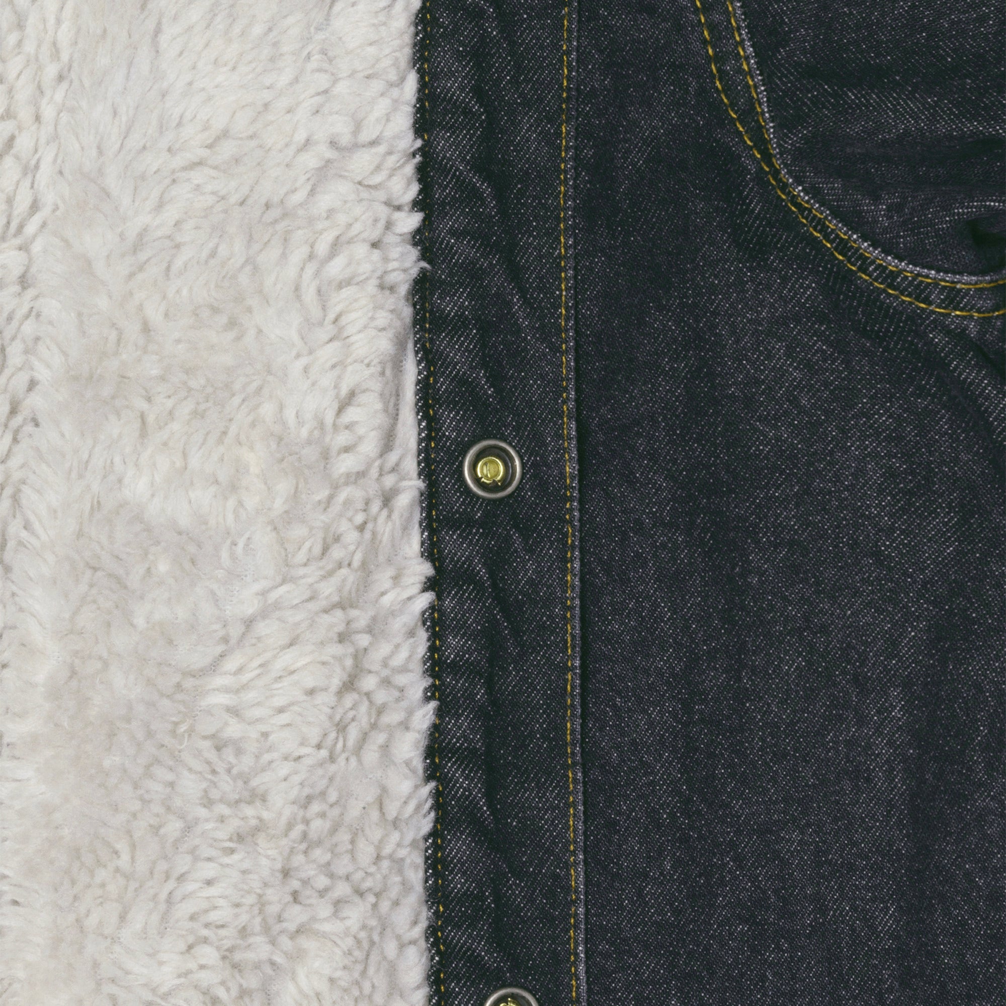 SHERPA LINED DENIM SHIRT