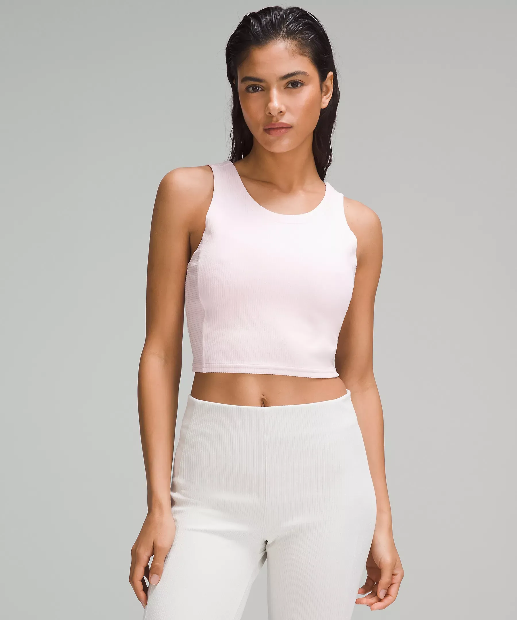 lululemon Ribbed Softstreme Cropped Tank Top
