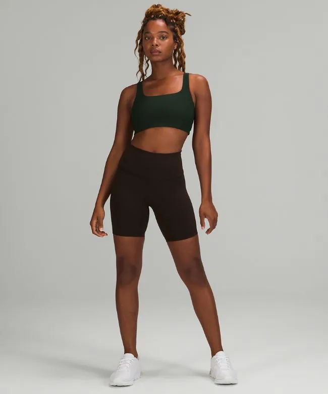 lululemon Ribbed Train Bra Medium Support, C/D Cup