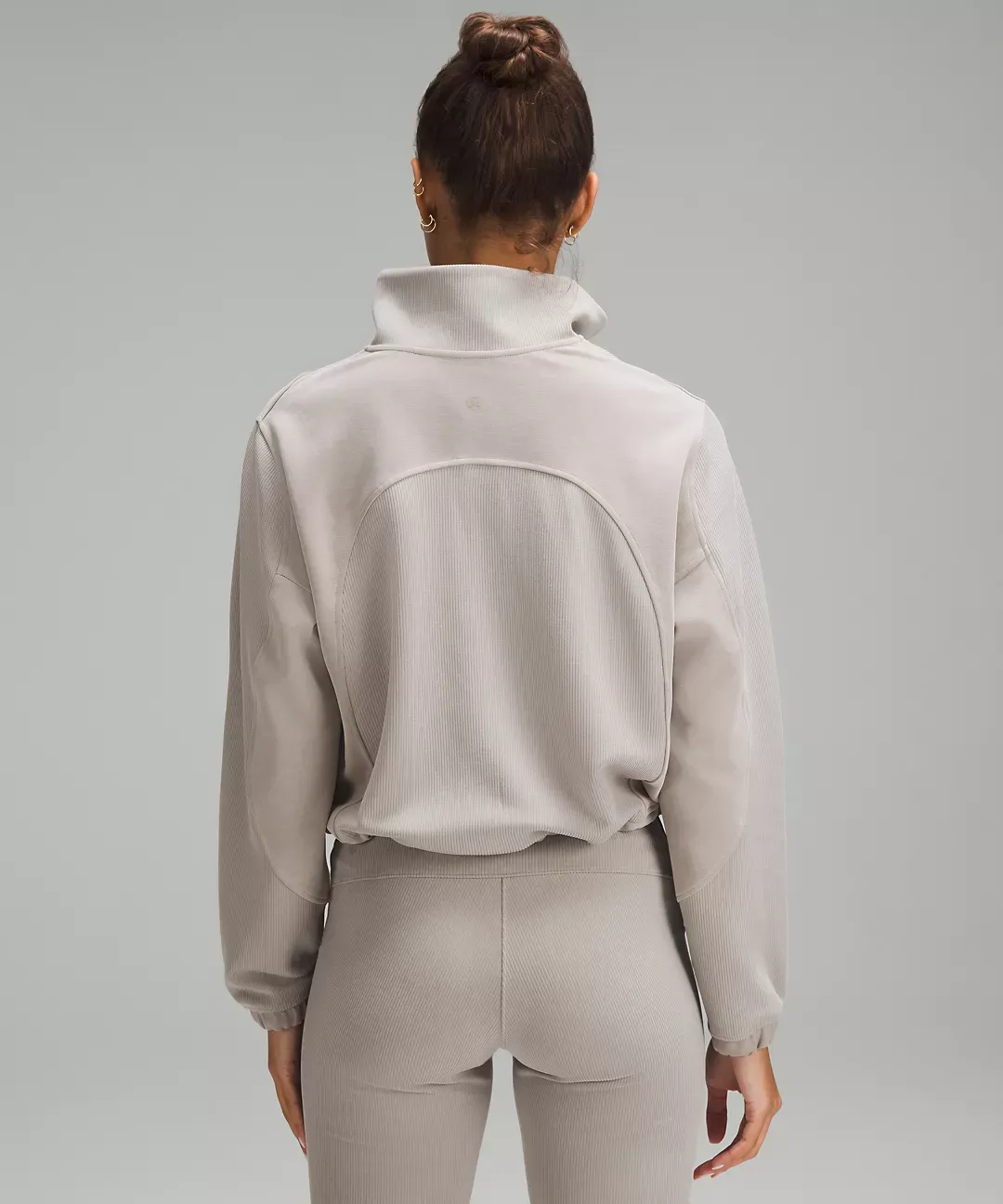 lululemon Brushed Softstreme Ribbed Half Zip