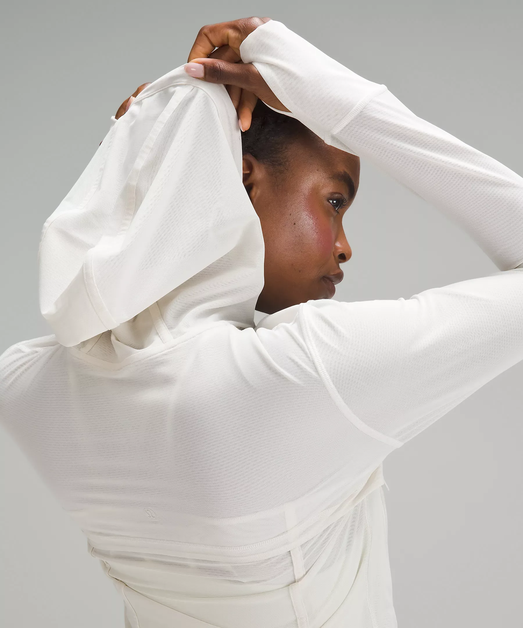 lululemon Cropped Define Mesh Jacket Nulu