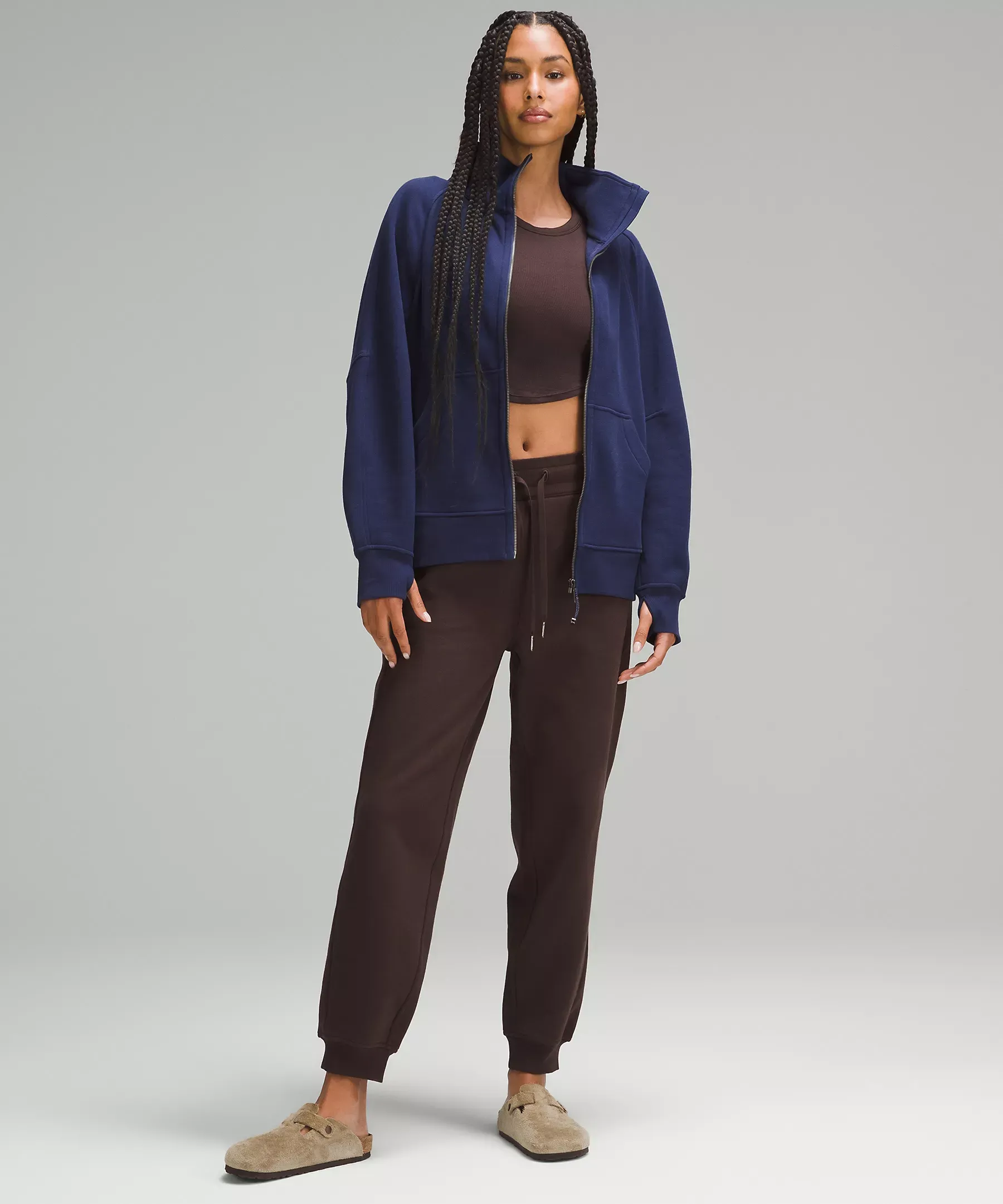 lululemon Scuba Oversized Funnel-Neck Full Zip Long NEW