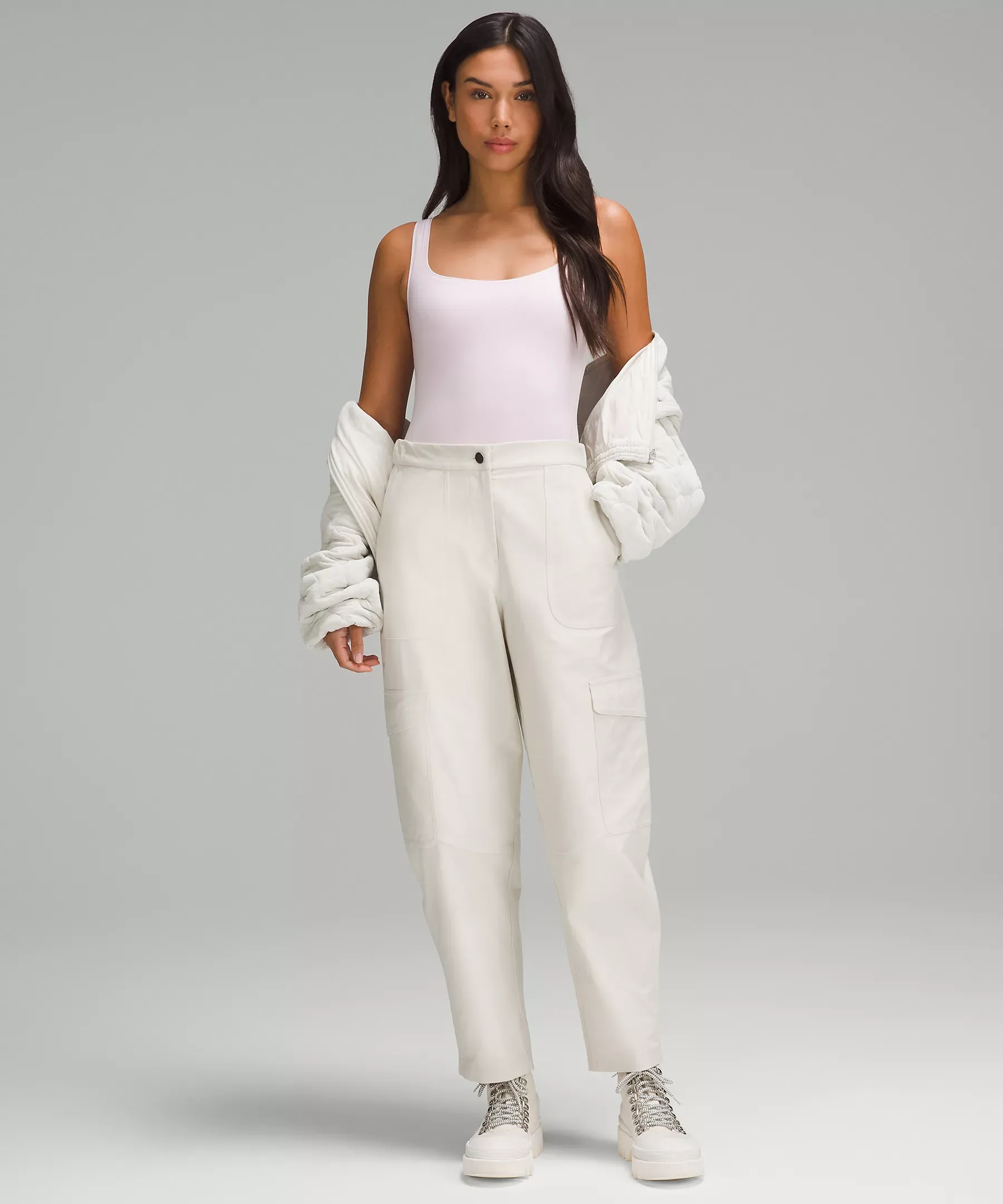 lululemon Wundermost Ultra-Soft Nulu Square-Neck Sleeveless Bodysuit