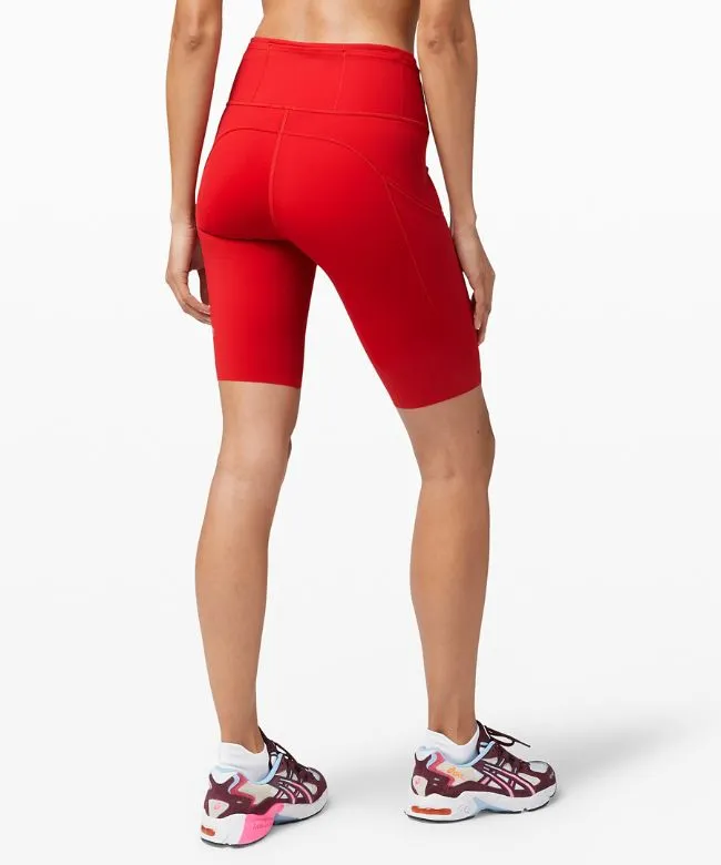 lululemon Fast and Free High-Rise Short 10 Online Only