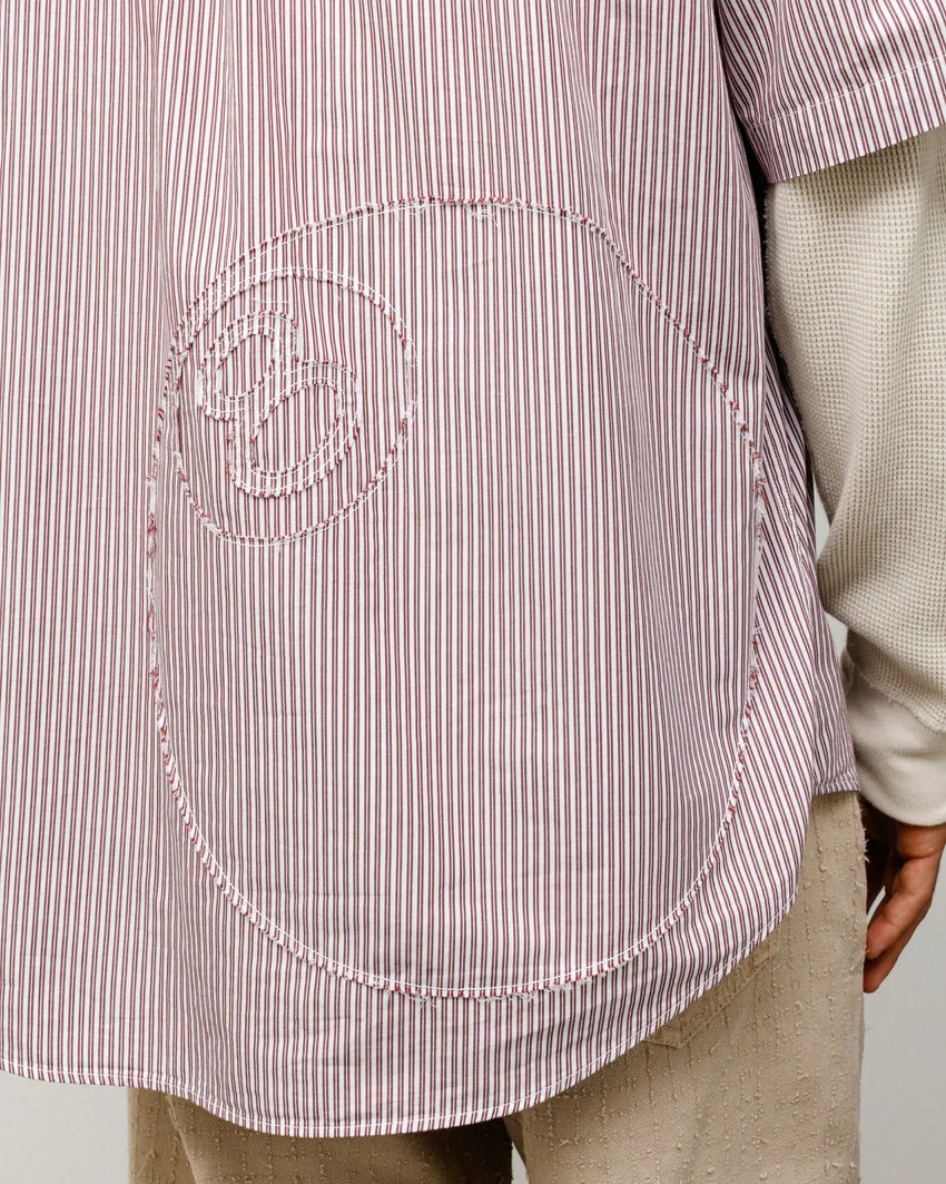 BOXY SS SHIRT 8 BALL STRIPE