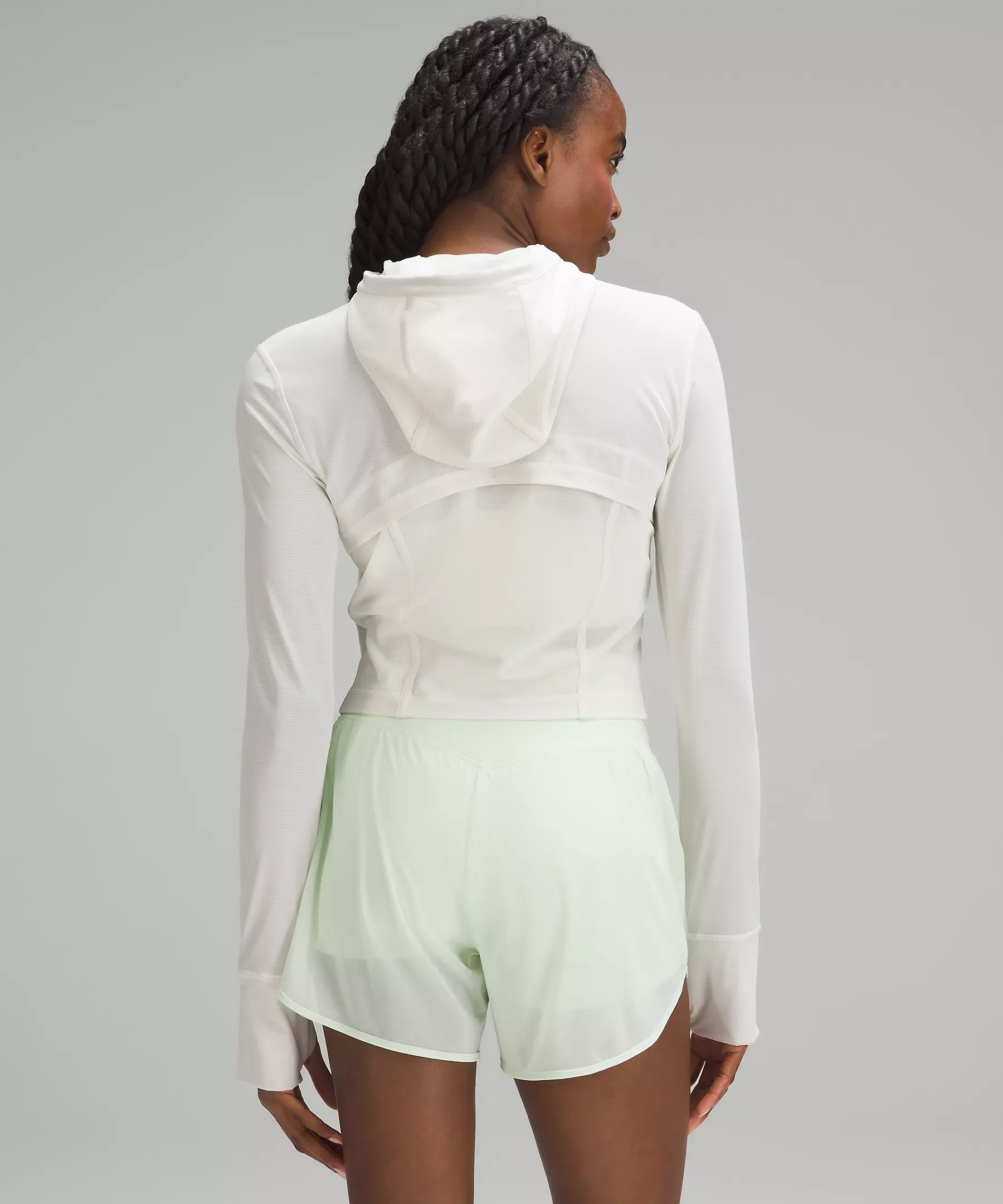 lululemon Cropped Define Mesh Jacket Nulu