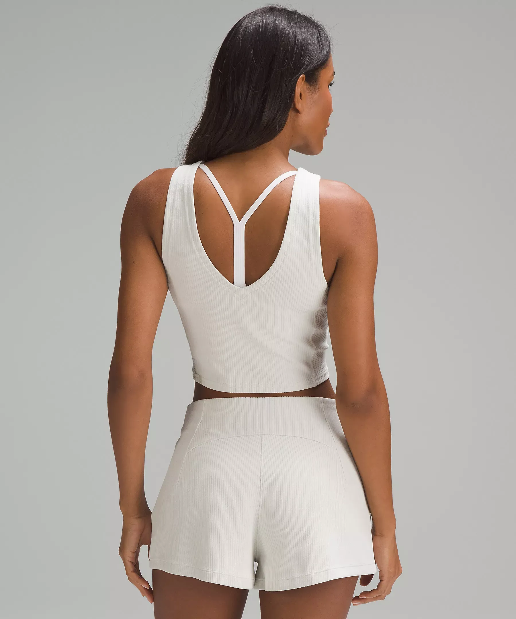 lululemon Ribbed Softstreme Cropped Tank Top