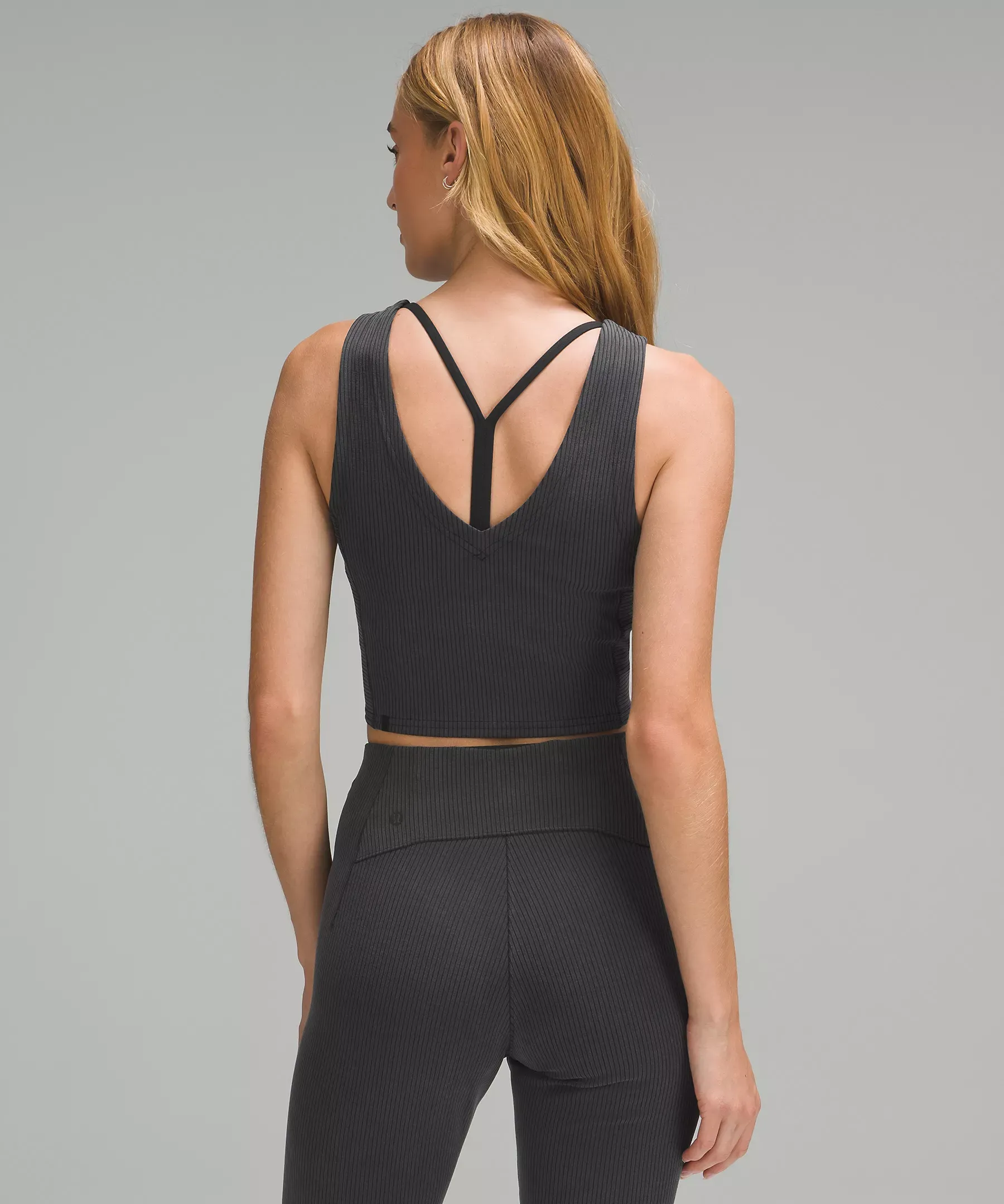 lululemon Ribbed Softstreme Cropped Tank Top