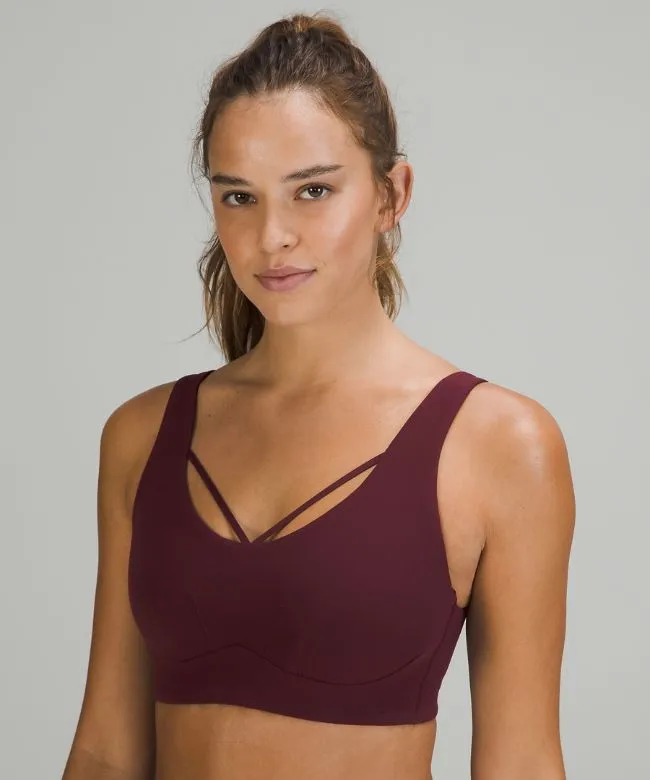 lululemon Strappy Nulu Yoga Bra Light Support, C/D Cup