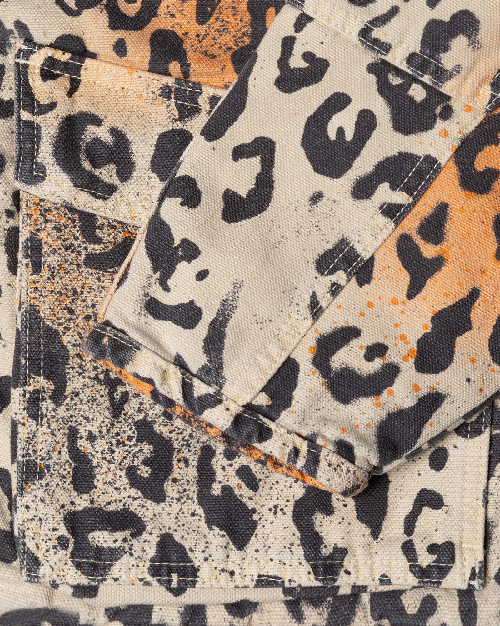 WASHED CANVAS SHOP JACKET