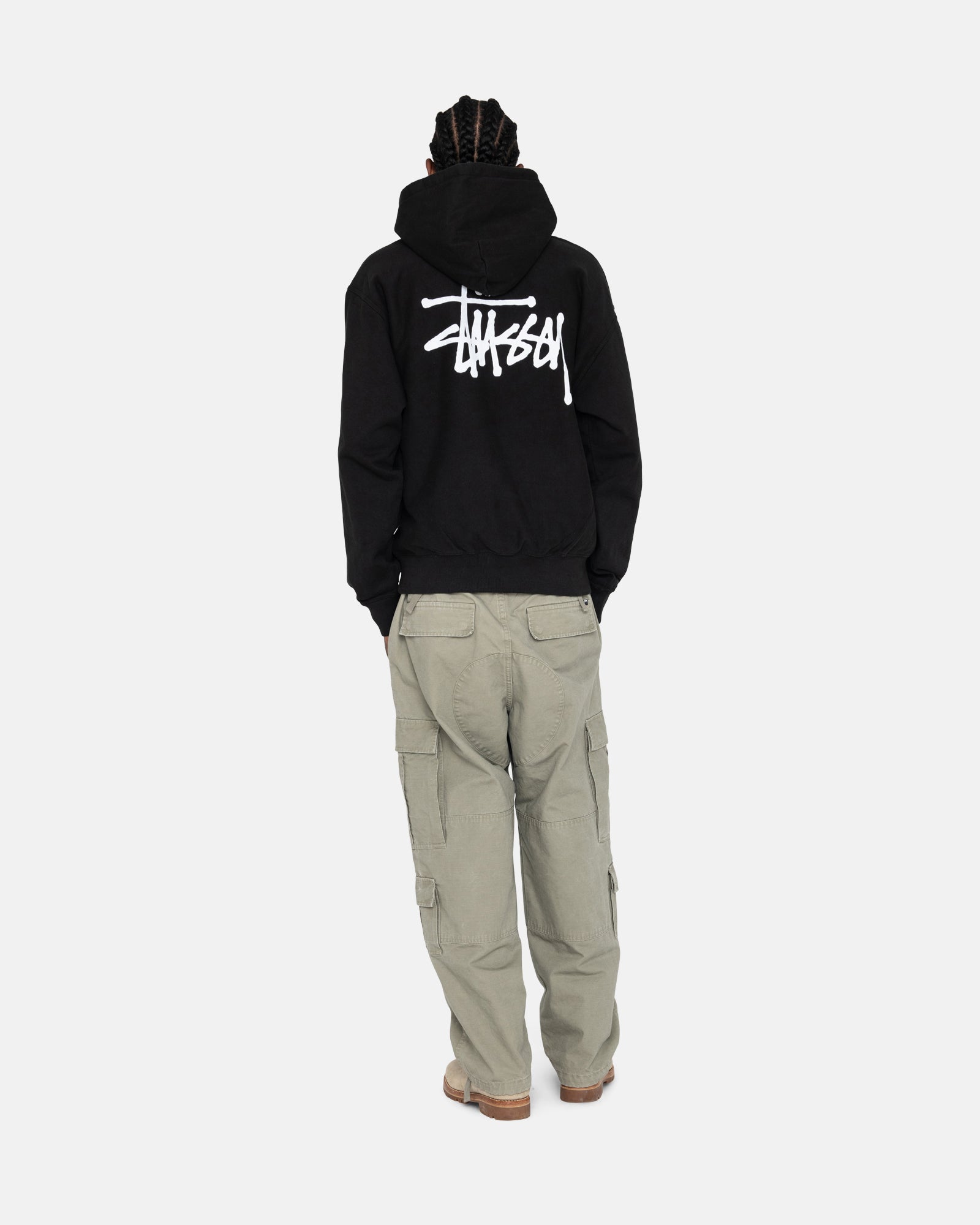 BASIC STüSSY PIGMENT DYED HOODIE
