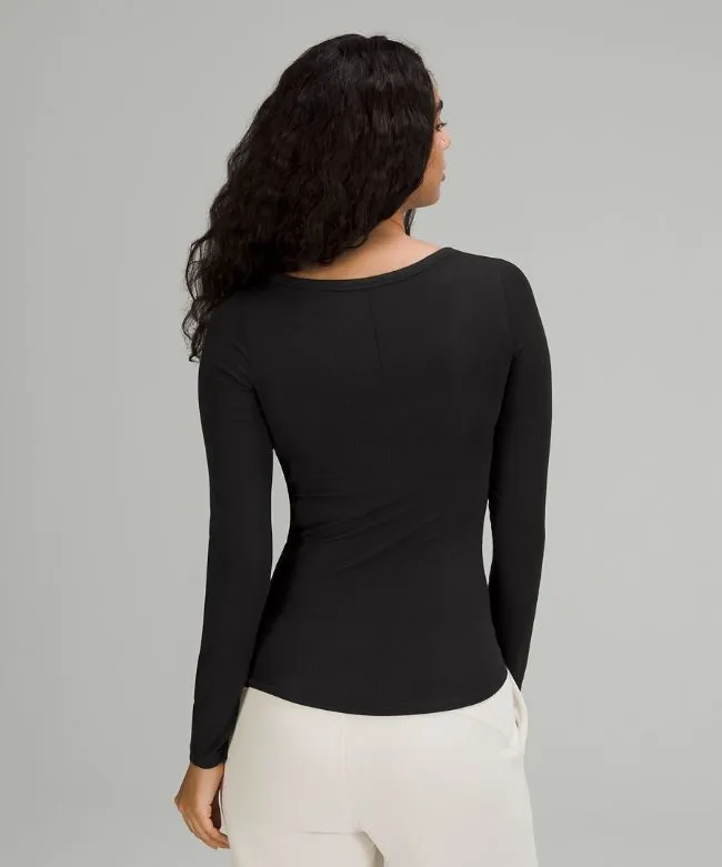 lululemon Hold Tight Scoop Neck Long Sleeve Shirt Online Only