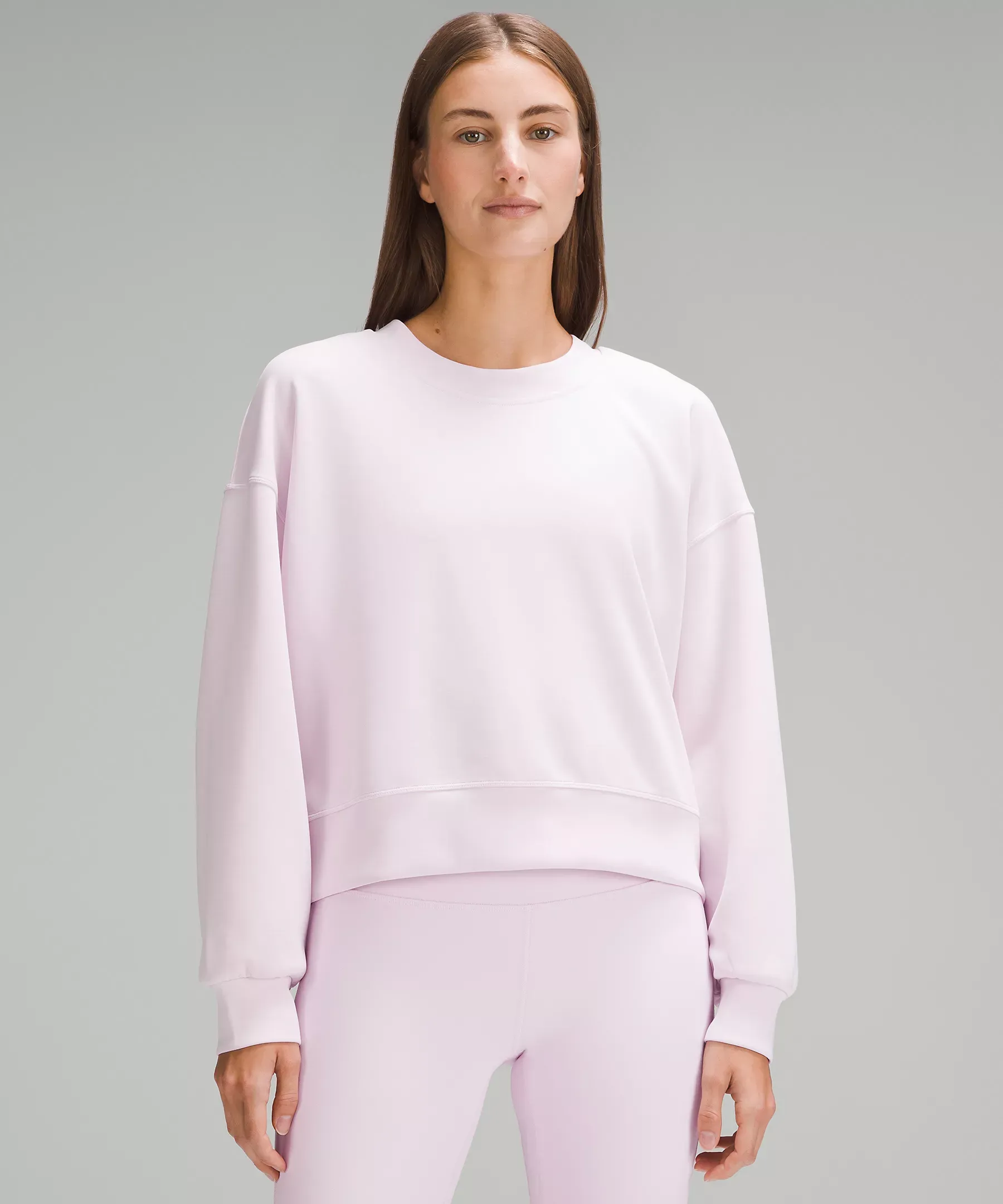 lululemon Softstreme Perfectly Oversized Cropped Crew