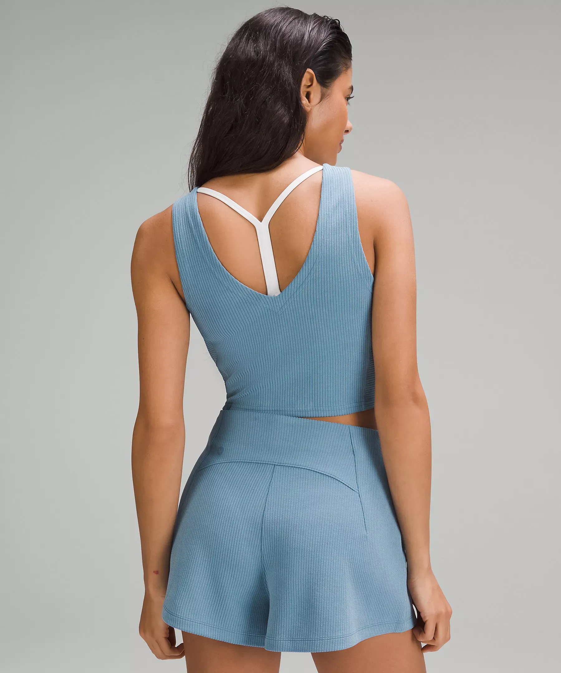 lululemon Ribbed Softstreme Cropped Tank Top