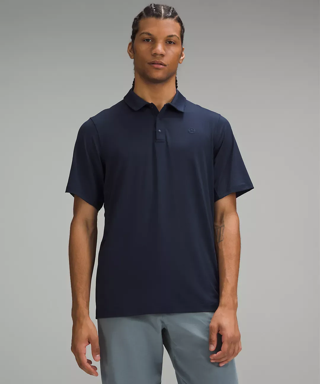 lululemon Logo Sport Polo Short Sleeve