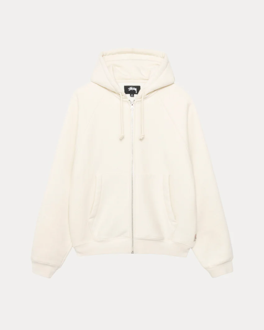 RELAXED ZIP HOODIE