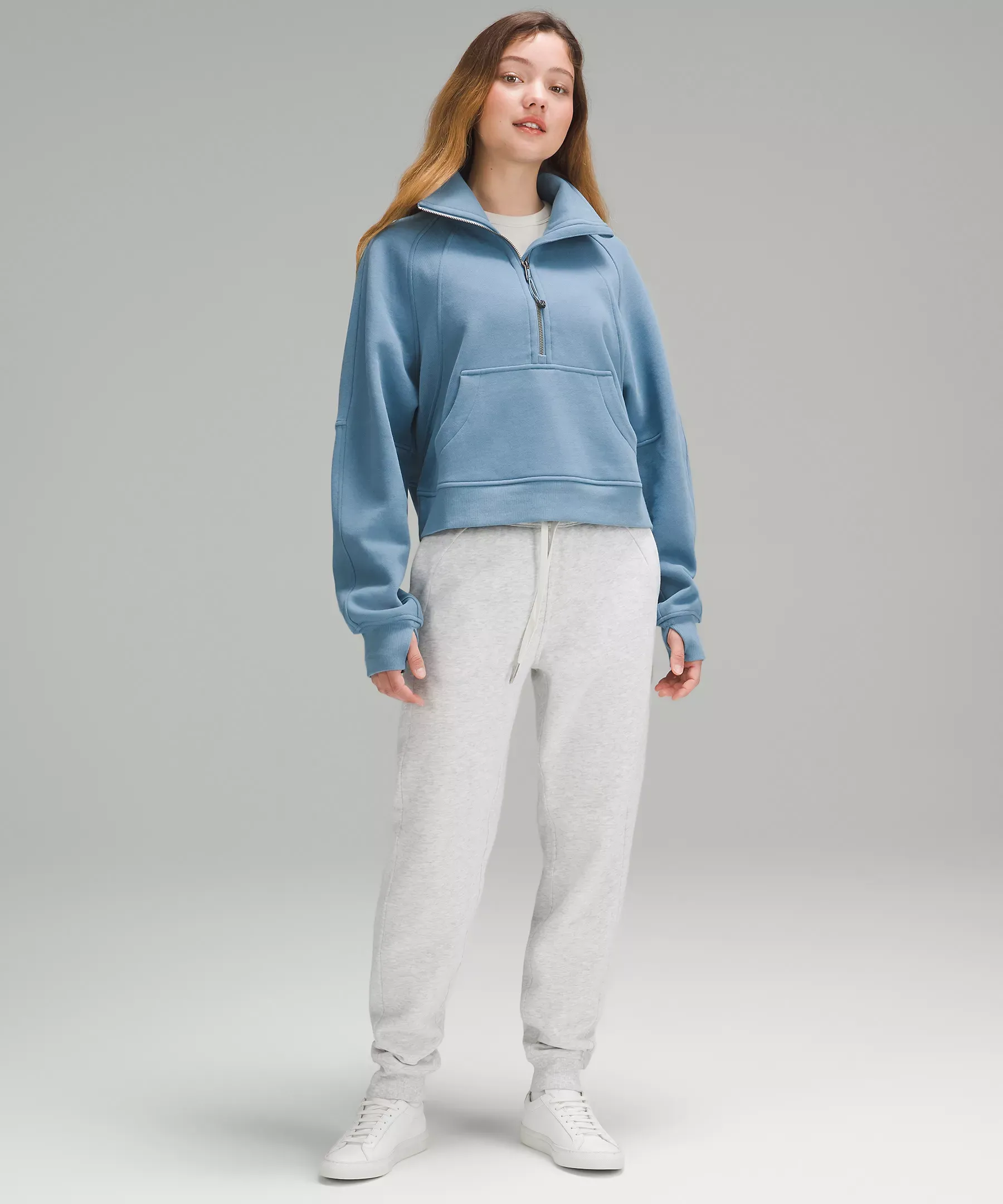 lululemon Scuba Oversized Funnel Neck Half Zip