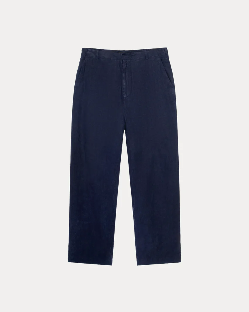 RELAXED TROUSER TEXTURED LINEN