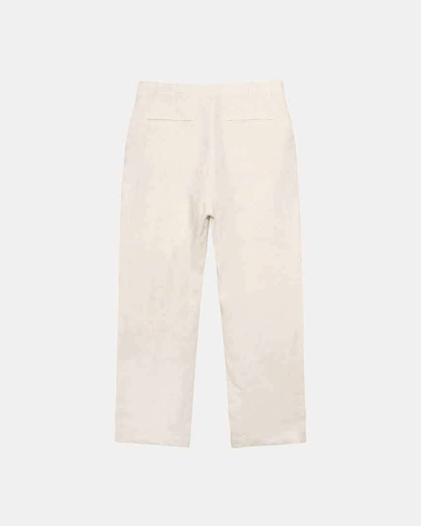 RELAXED TROUSER TEXTURED LINEN