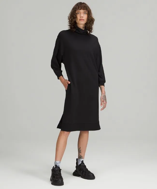 lululemon Modal Fleece Funnel-Neck Dress
