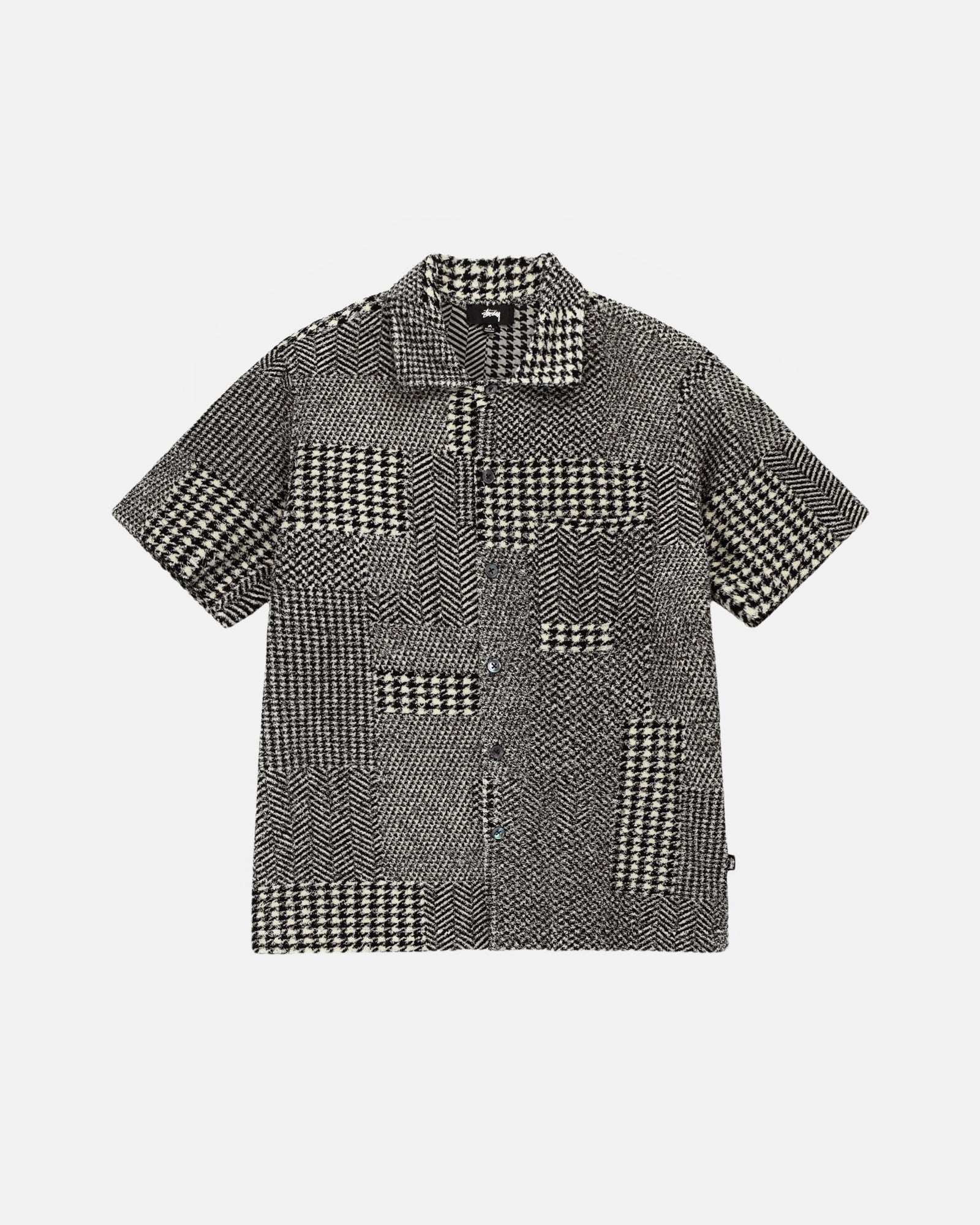 MIXED PATTERN JERSEY SHIRT