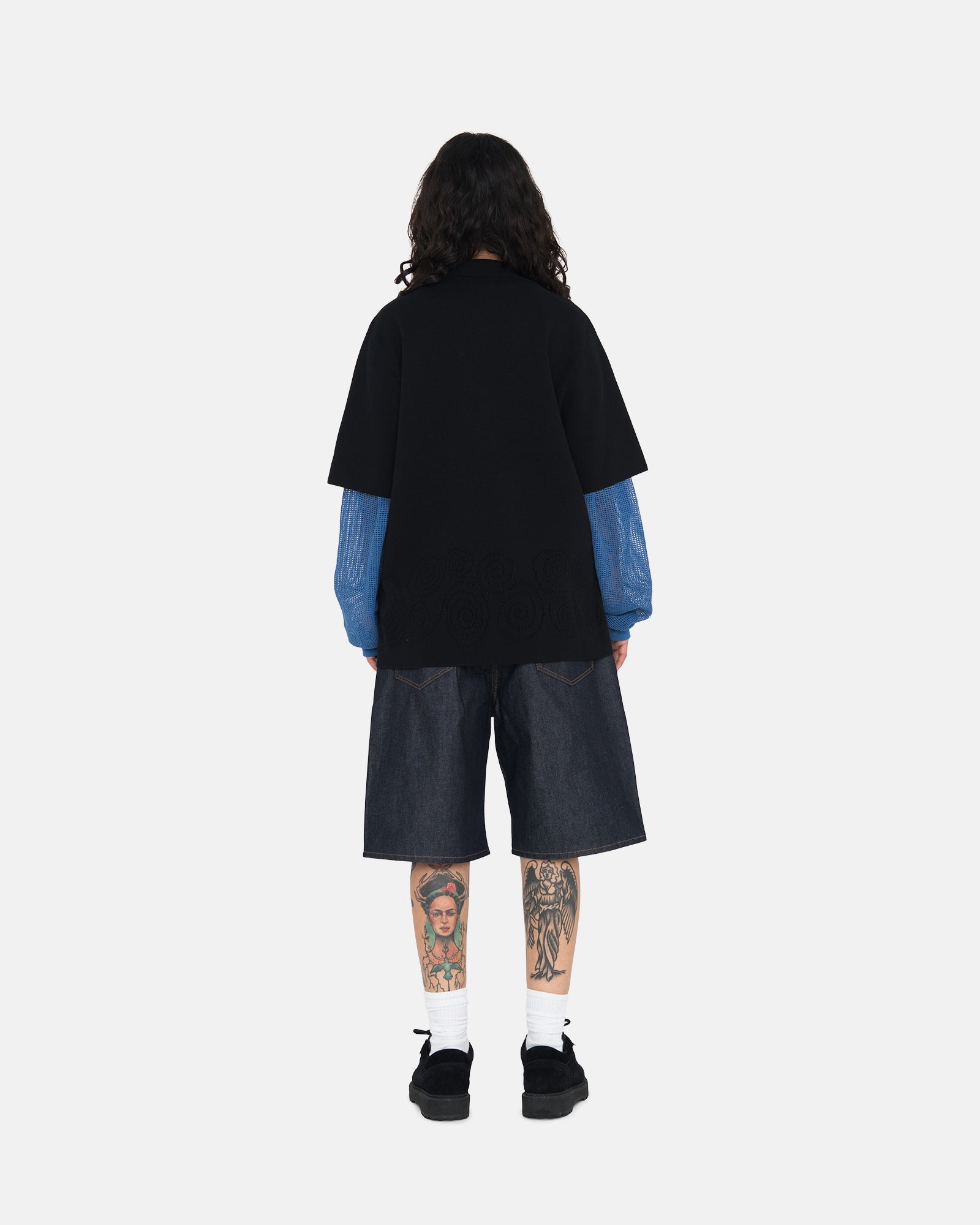 WRINKLY GINGHAM SS SHIRT