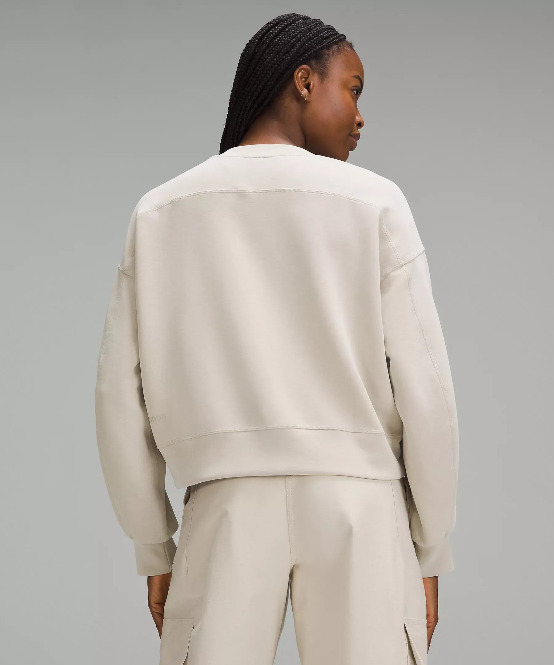 lululemon Softstreme Perfectly Oversized Cropped Crew
