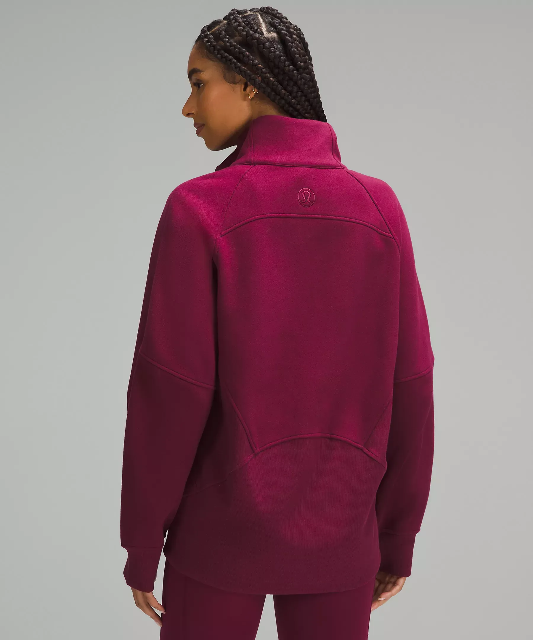 lululemon Scuba Oversized Funnel-Neck Full Zip Long NEW