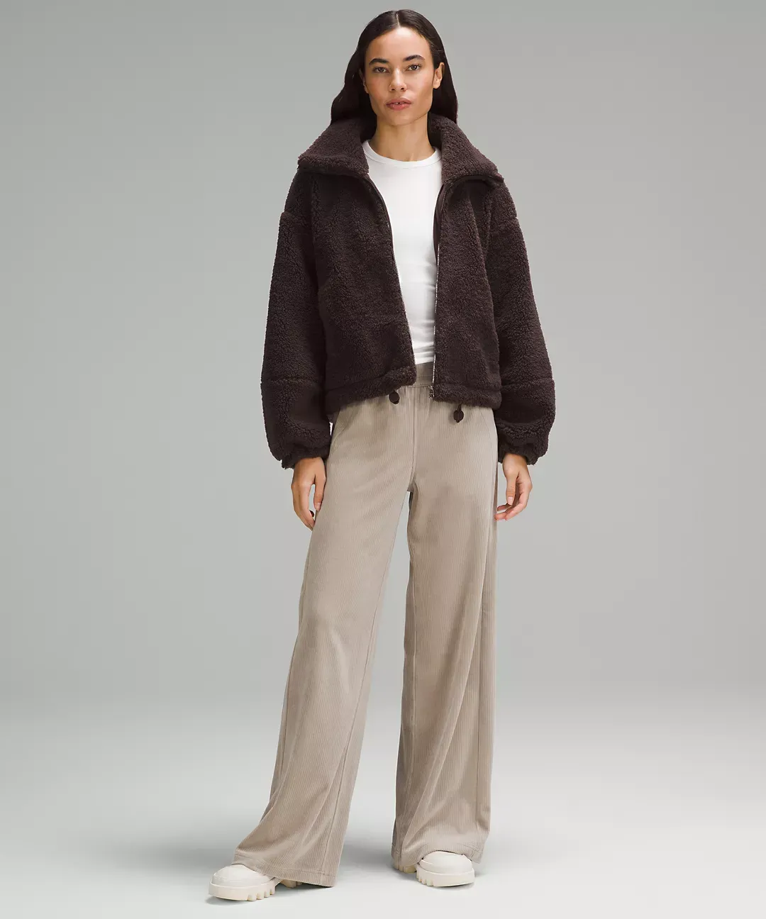 lululemon Cinchable Fleece Zip-Up