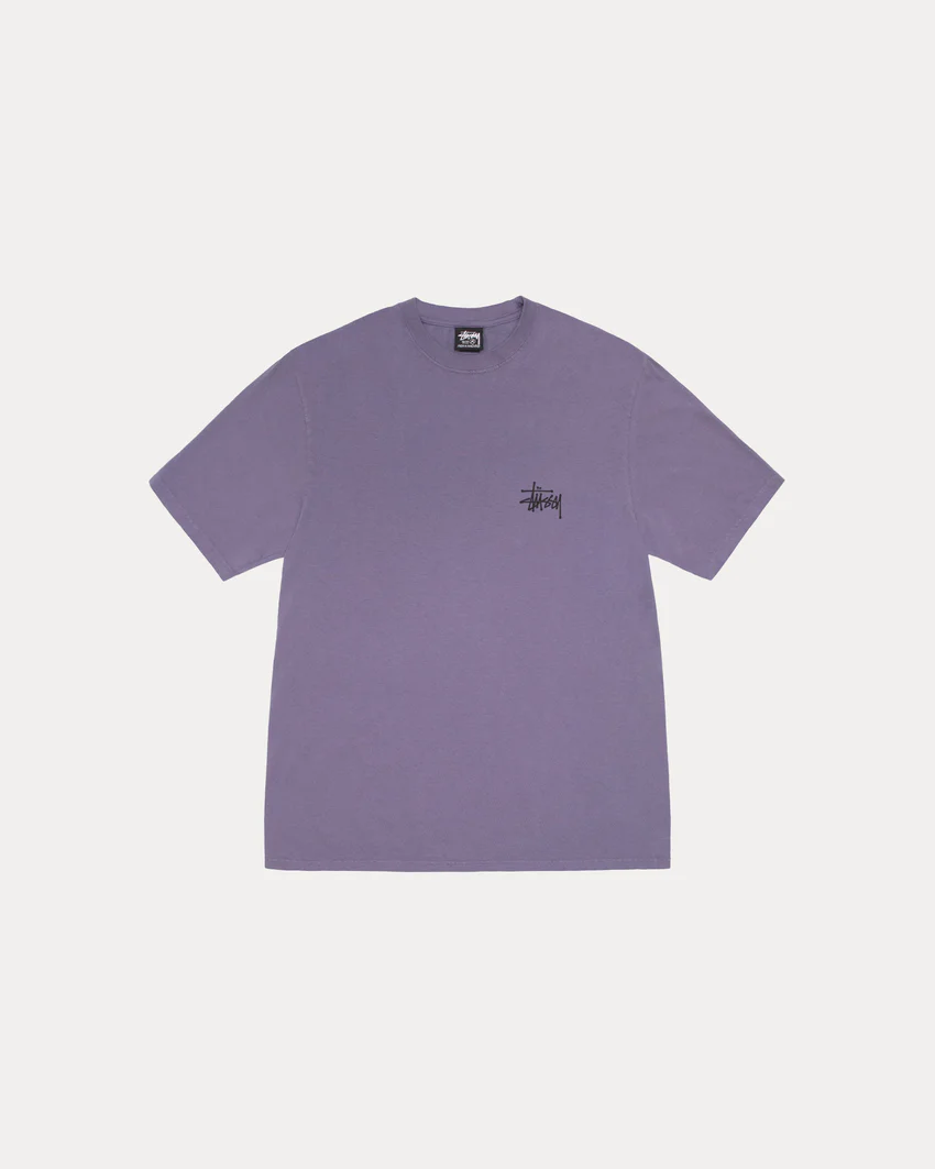 BASIC STÜSSY TEE PIGMENT DYED