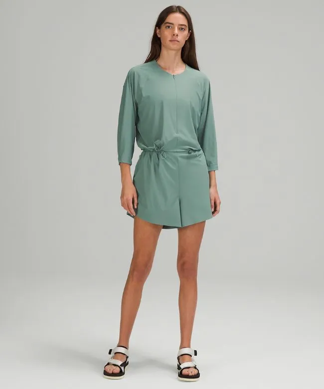 lululemon High Neck UVP Zippered Romper