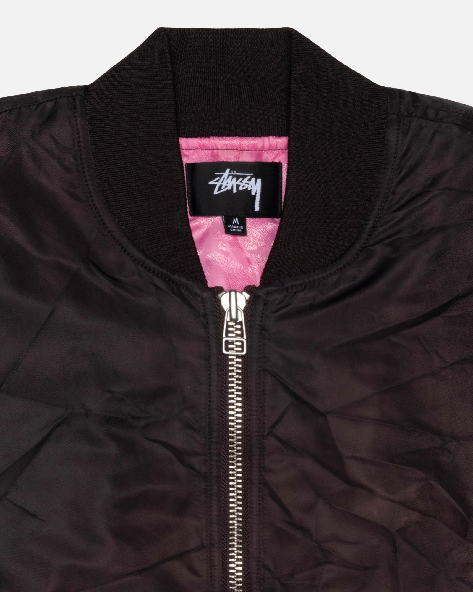 DYED NYLON BOMBER