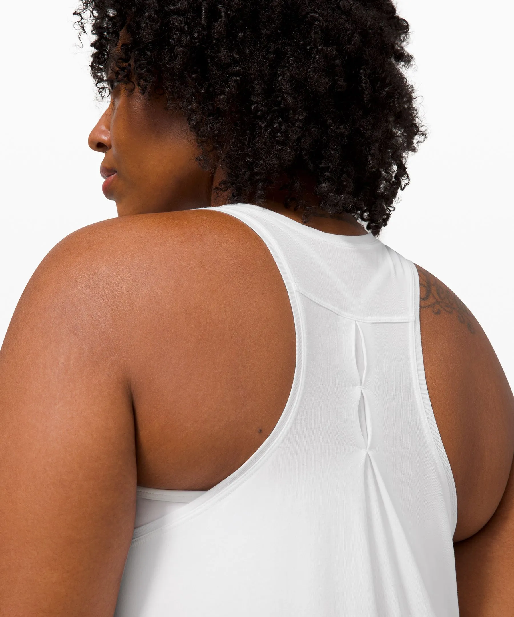 lululemon Love Tank Top Pleated