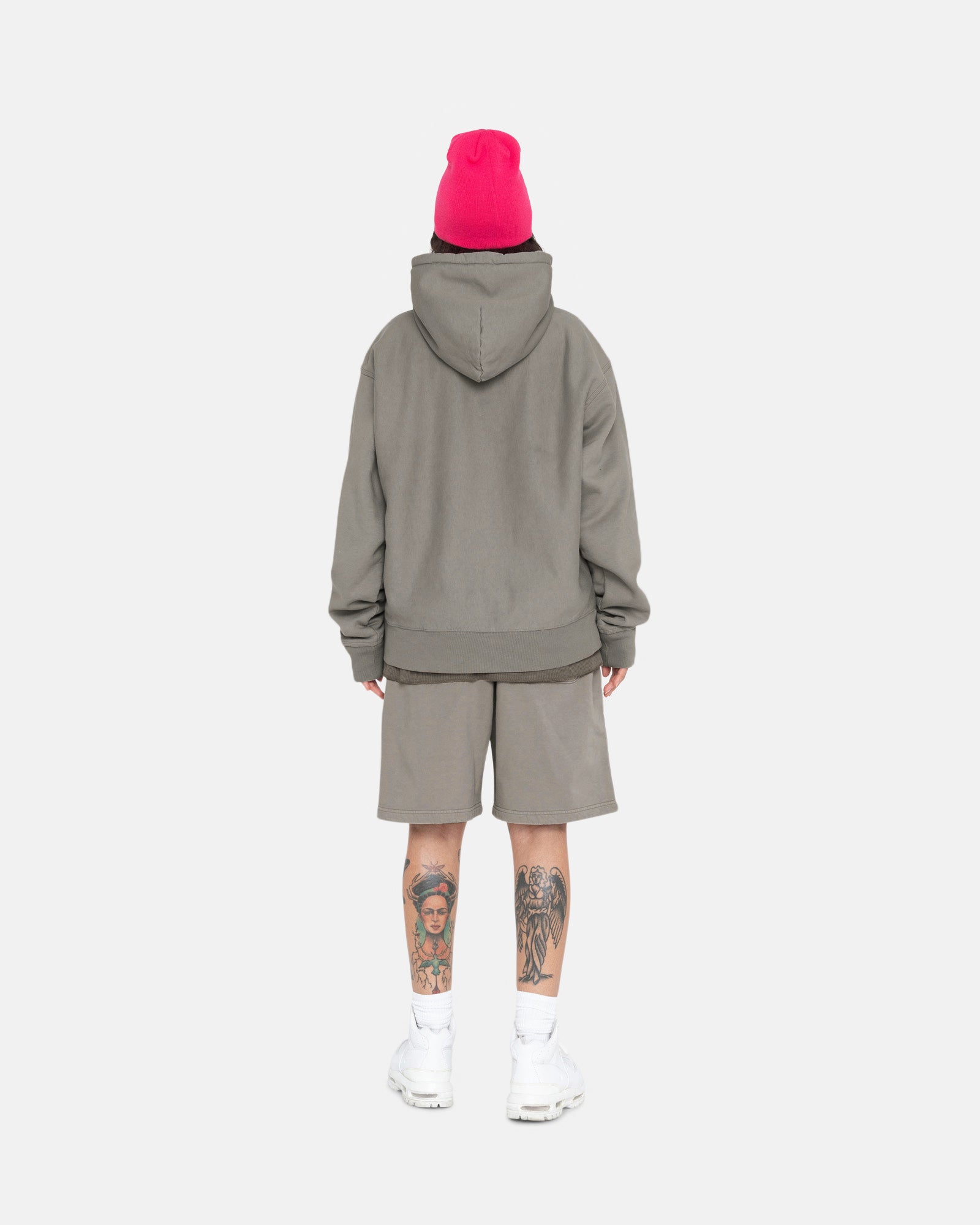 STOCK LOGO ZIP HOODIE