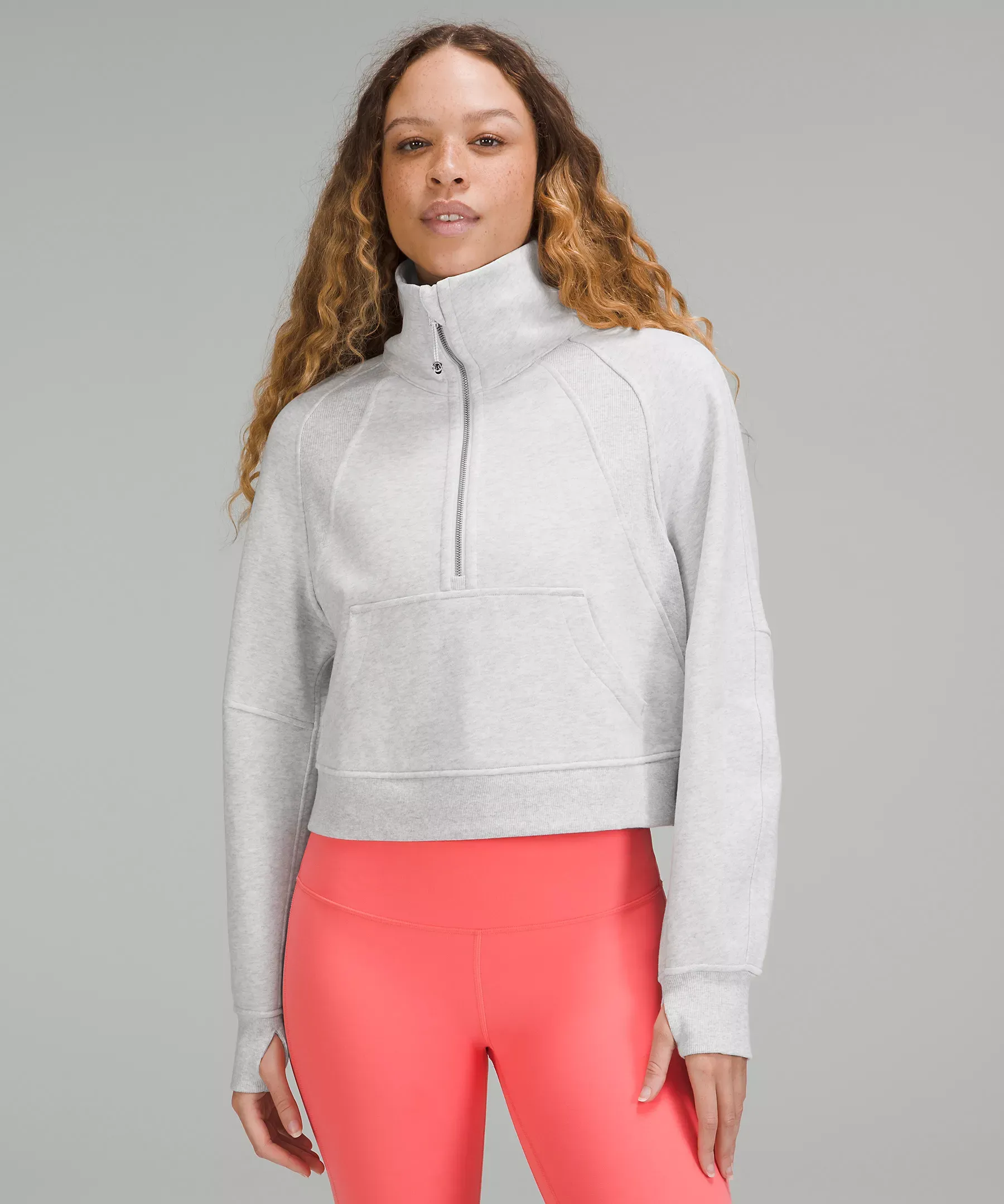 lululemon Scuba Oversized Funnel Neck Half Zip