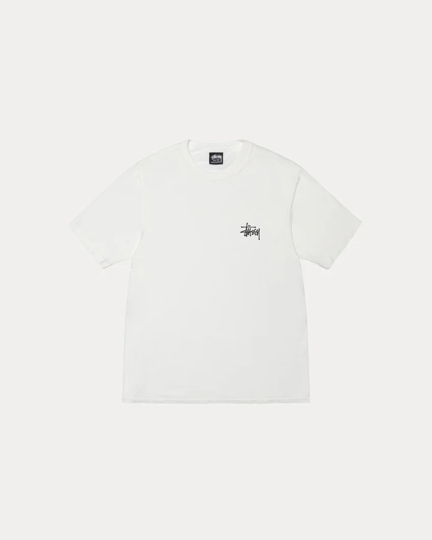 BASIC STÜSSY TEE PIGMENT DYED