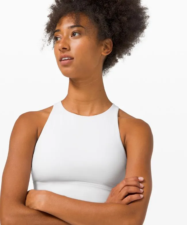 lululemon Energy High-Neck Longline Bra Medium Support, B–D Cups