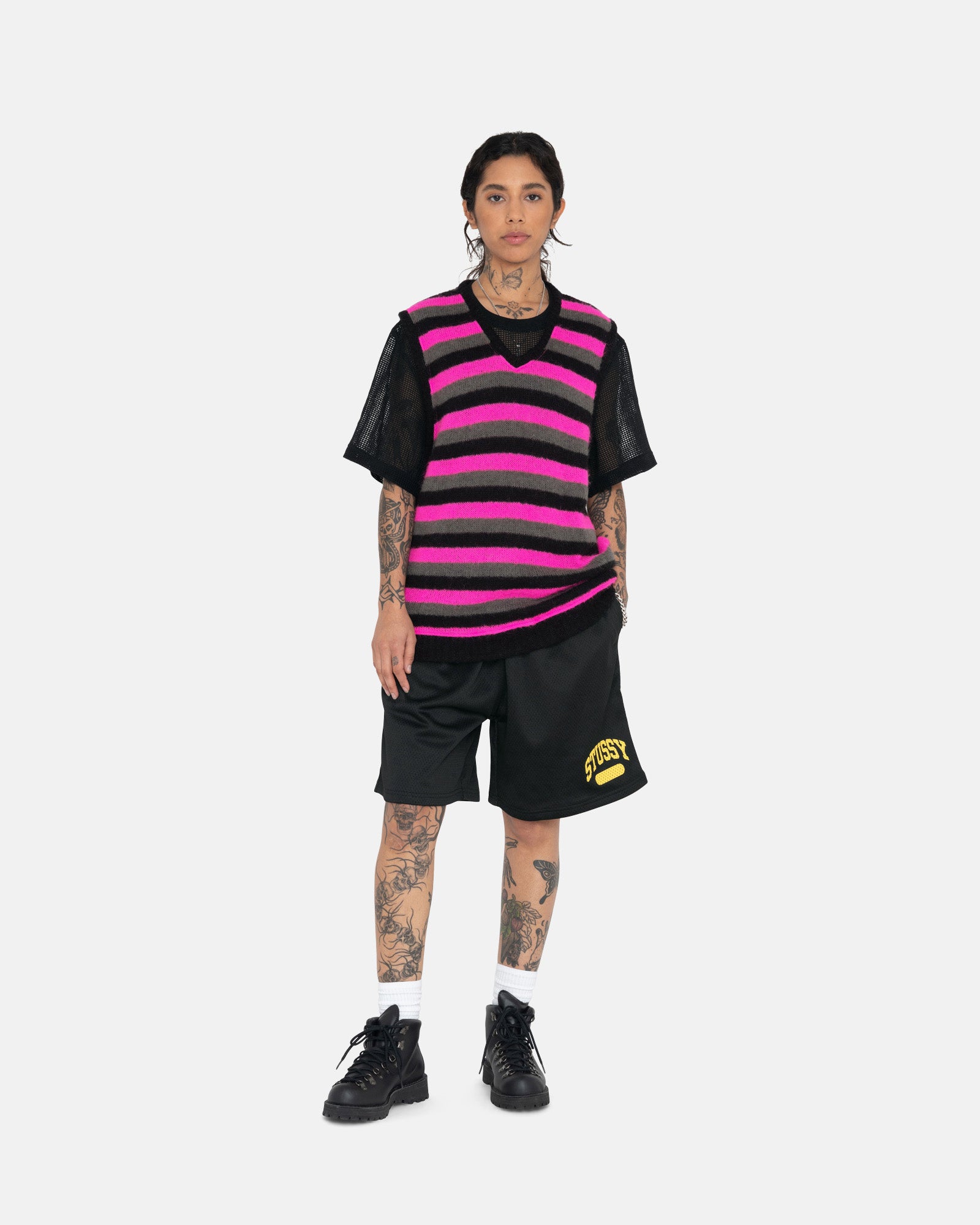 STRIPED SWEATER VEST