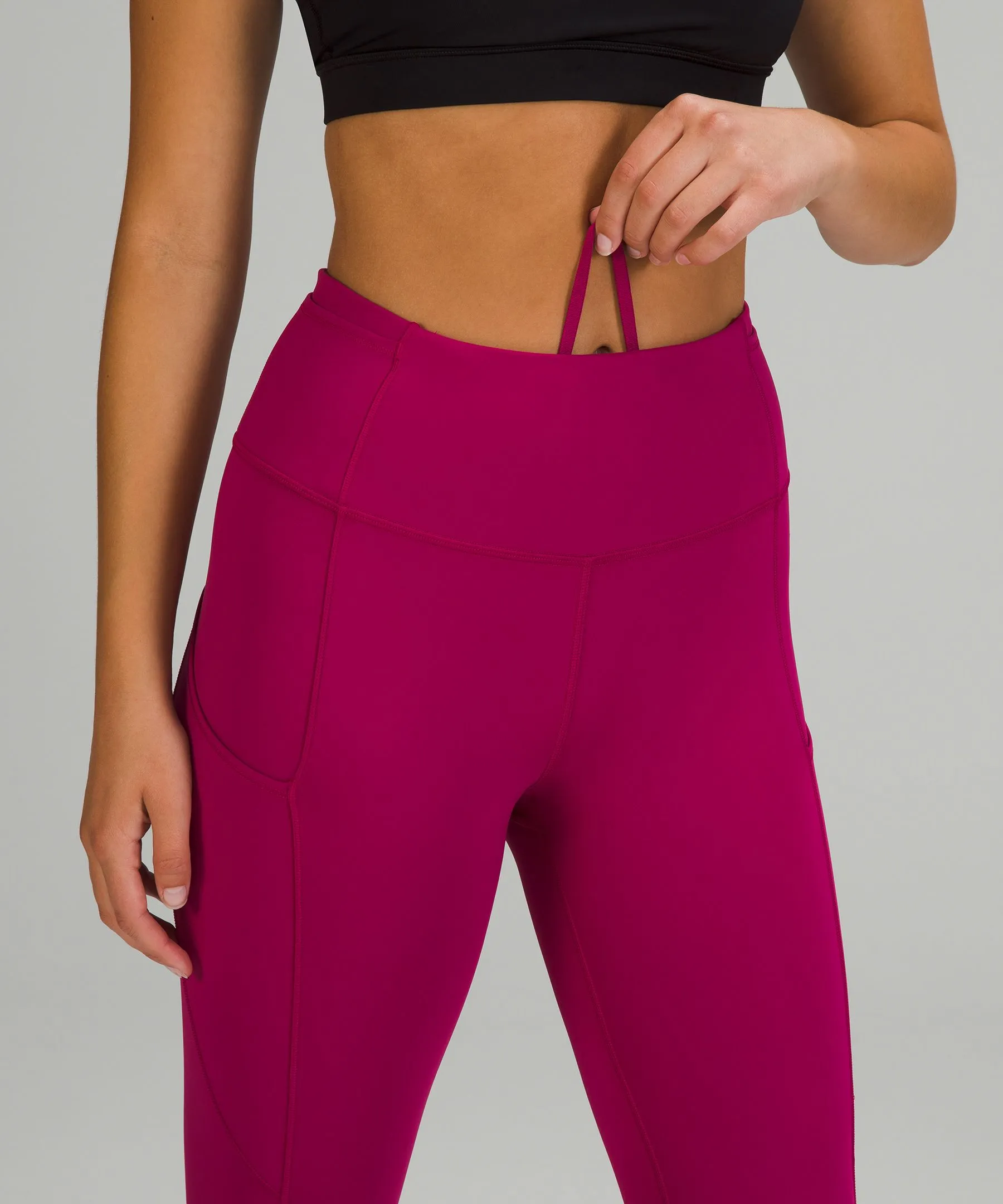 lululemon Fast and Free High-Rise Crop 23